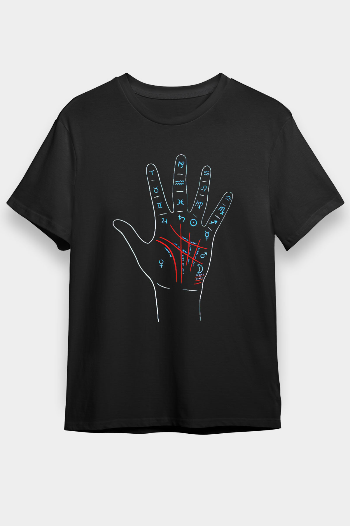 Astrolog Siyah Unisex Tişört T-Shirt - TişörtFabrikası