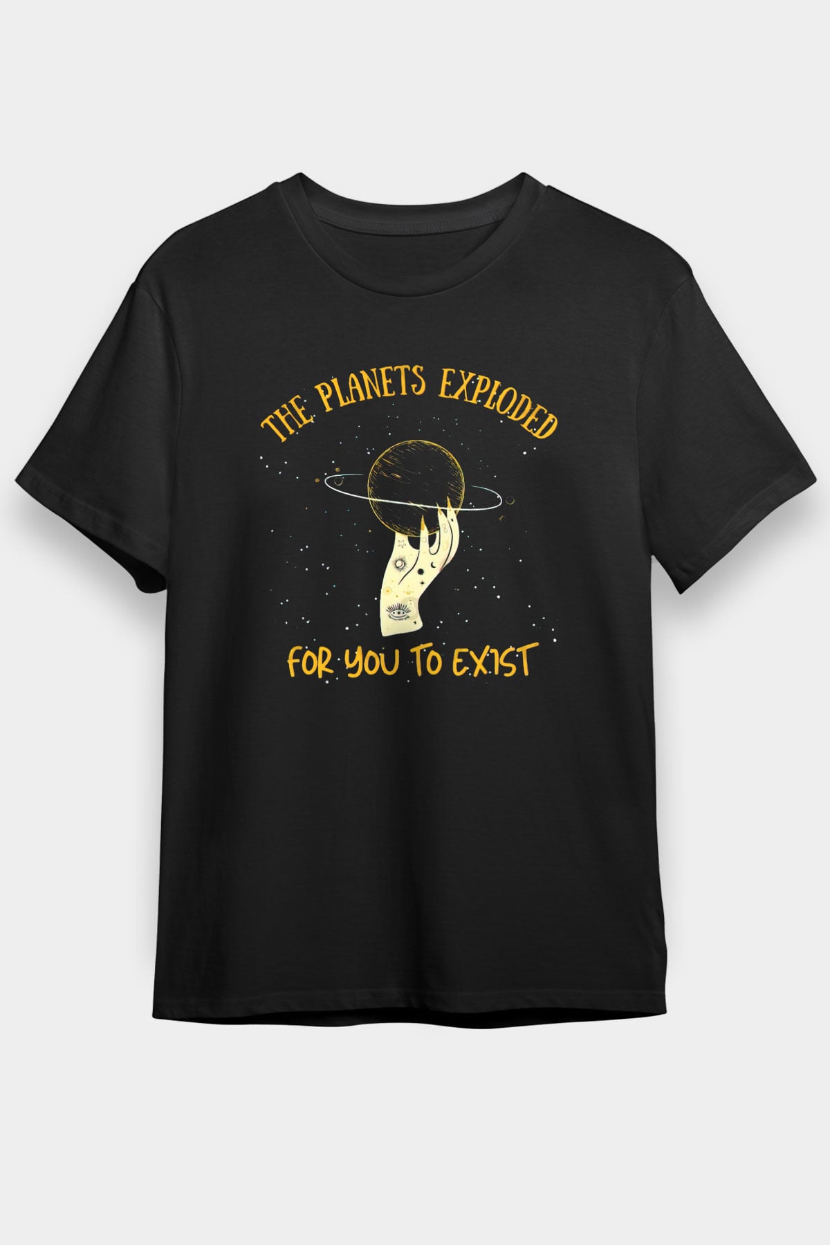 Astrolog Siyah Unisex Tişört T-Shirt - TişörtFabrikası