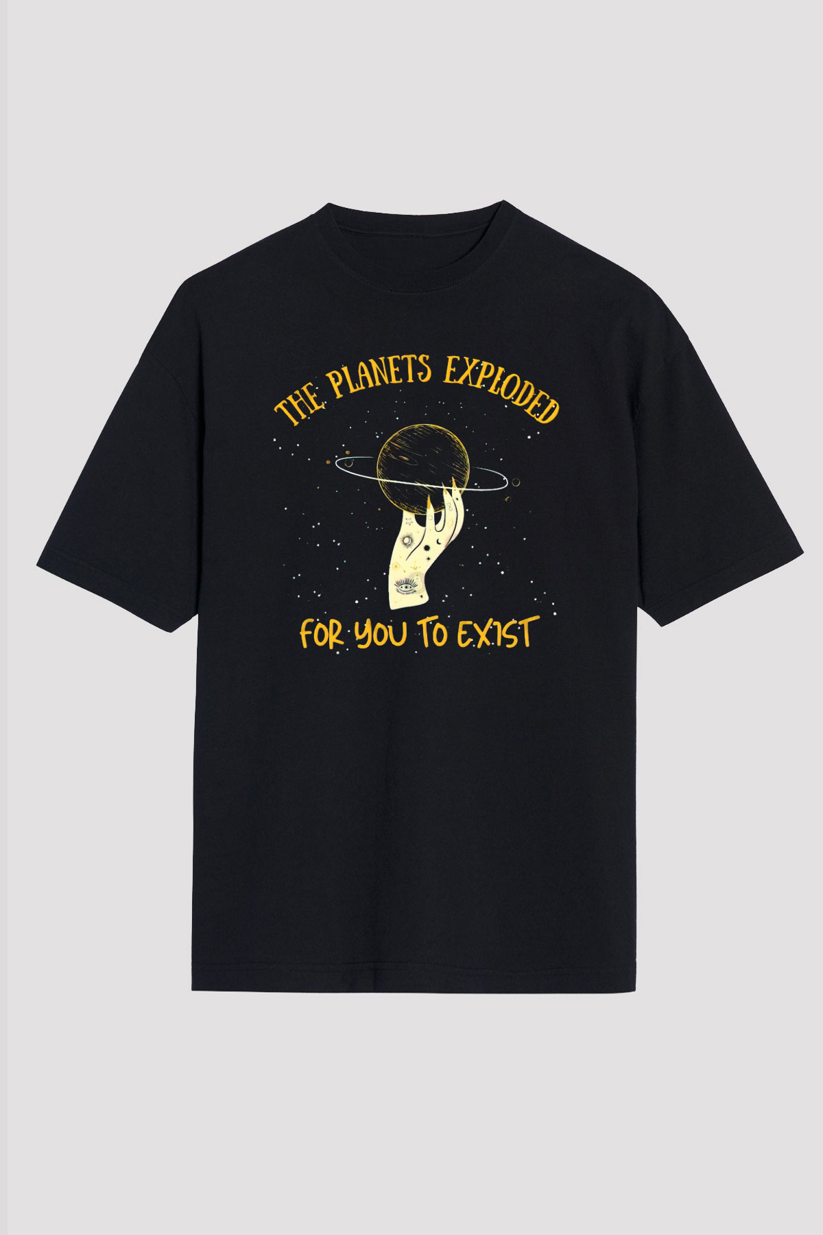 Astrolog Siyah Unisex Tişört T-Shirt - TişörtFabrikası