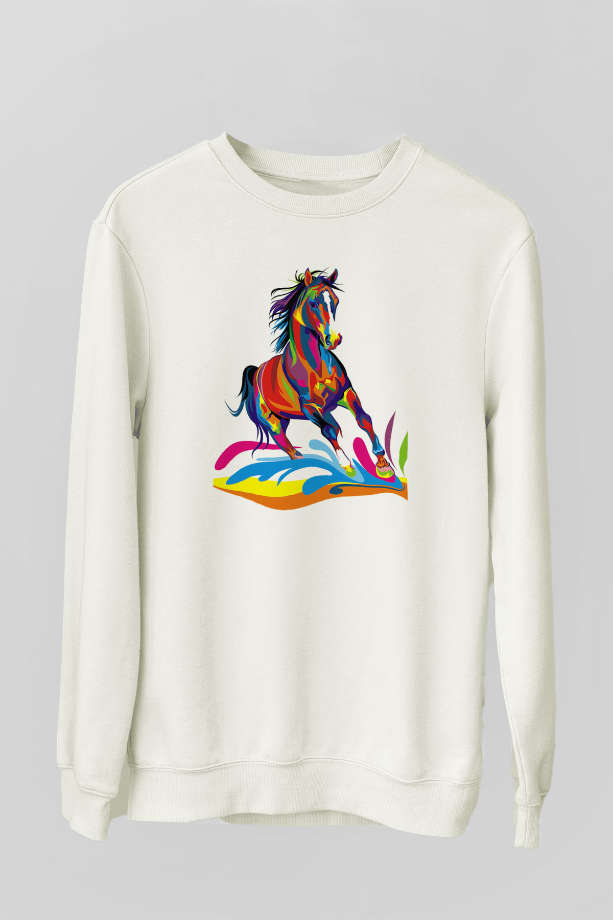 At Beyaz Unisex Sweatshirt