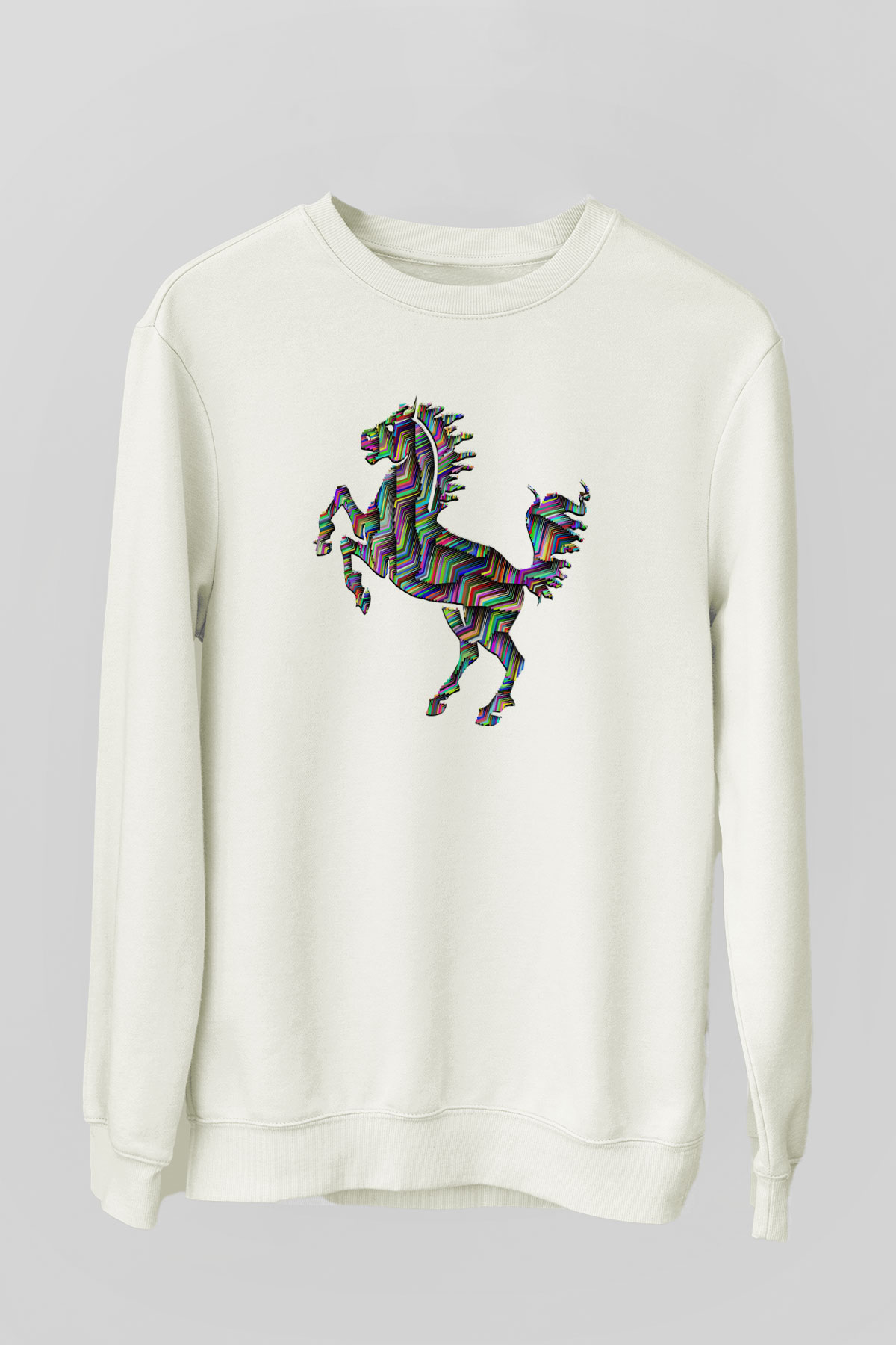 At Beyaz Unisex Sweatshirt