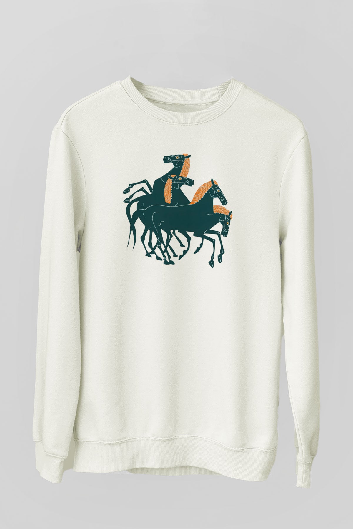 At Beyaz Unisex Sweatshirt