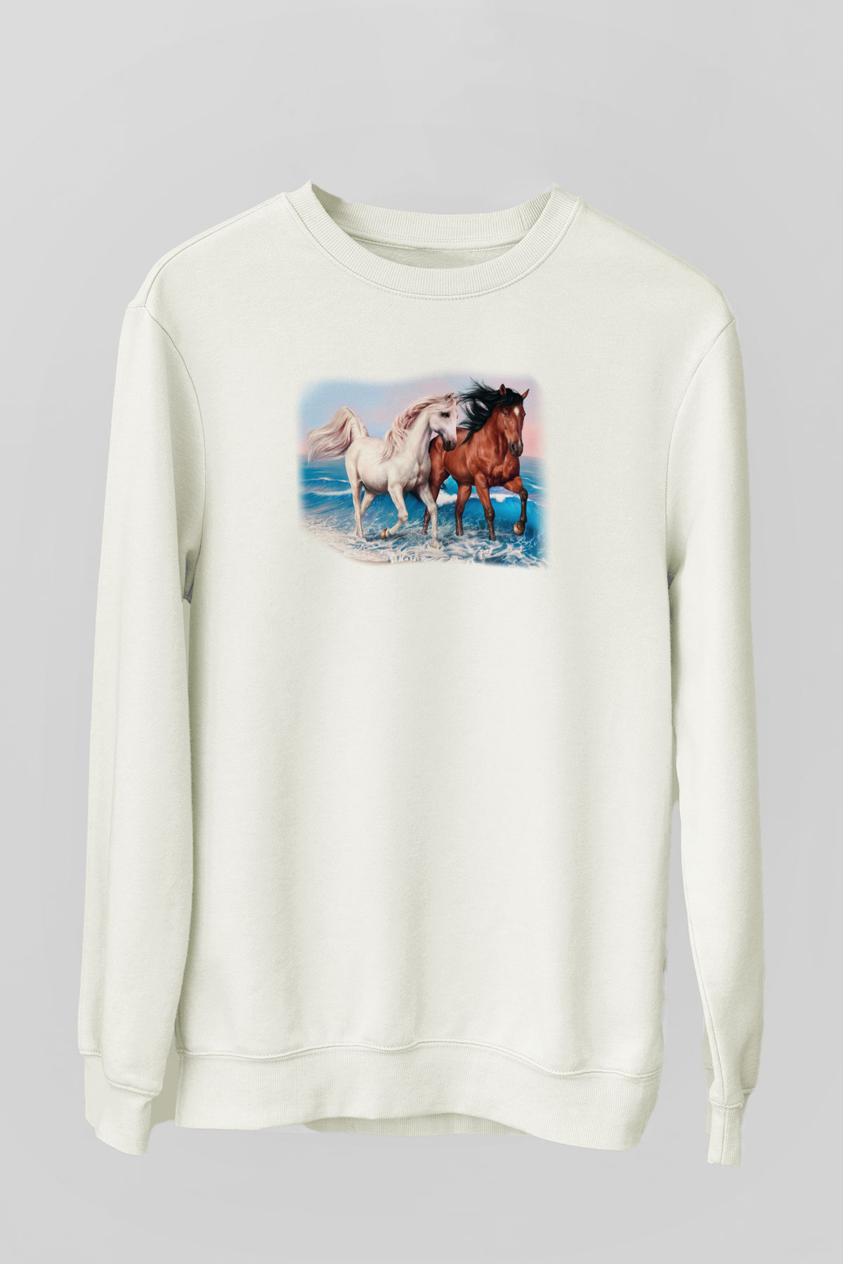 At Beyaz Unisex Sweatshirt