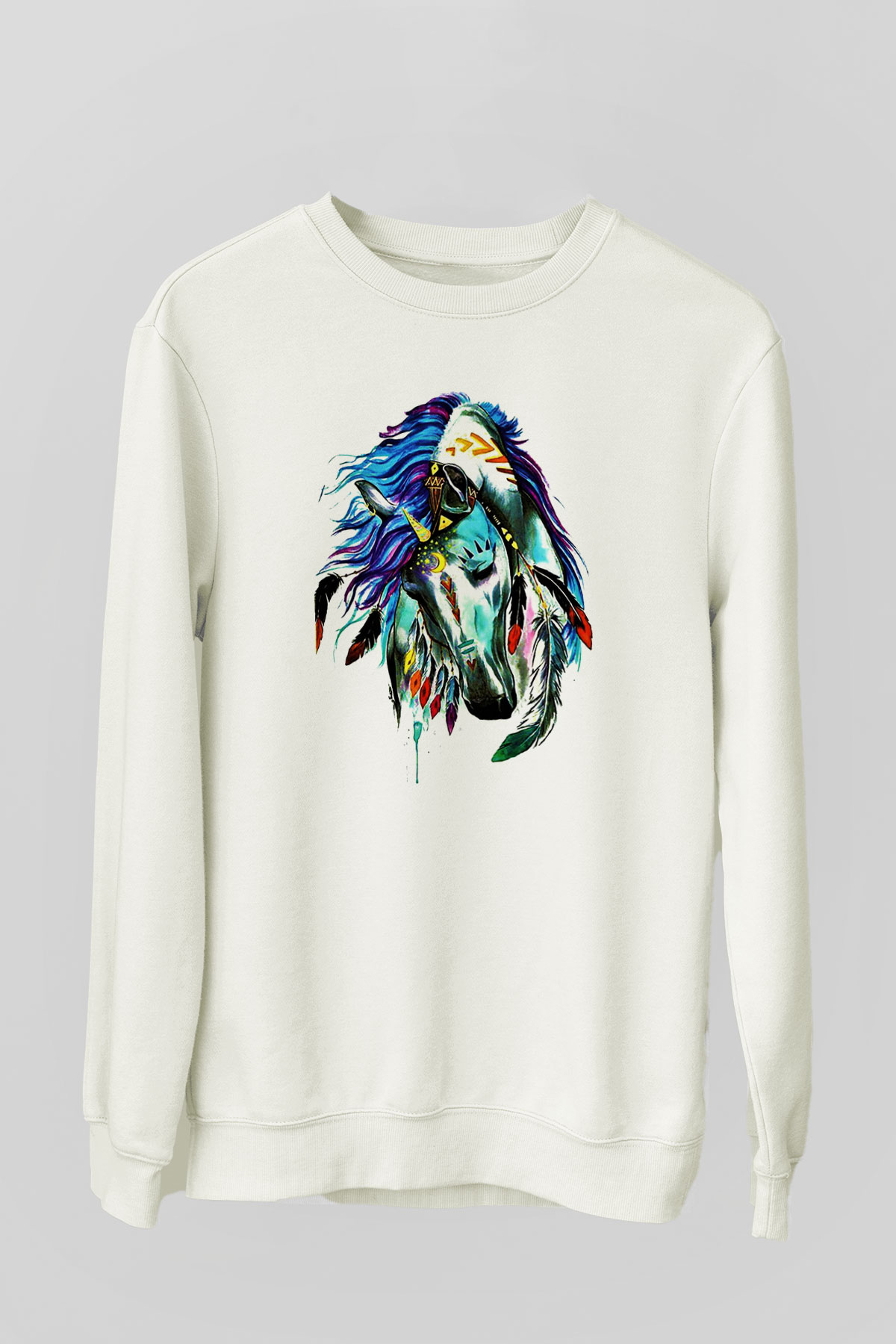 At Beyaz Unisex Sweatshirt