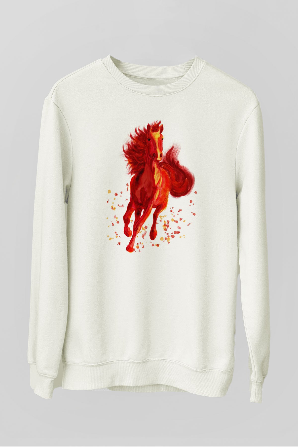 At Beyaz Unisex Sweatshirt