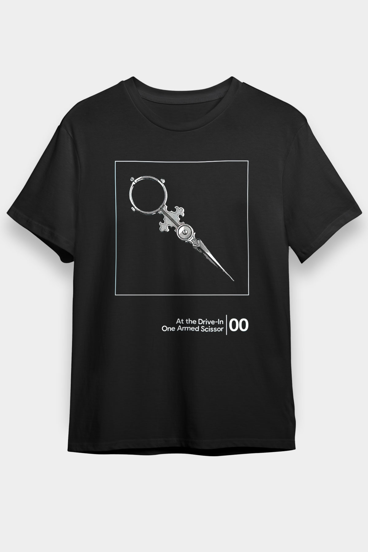 At the Drive-In Siyah Unisex Tişört T-Shirt - TişörtFabrikası