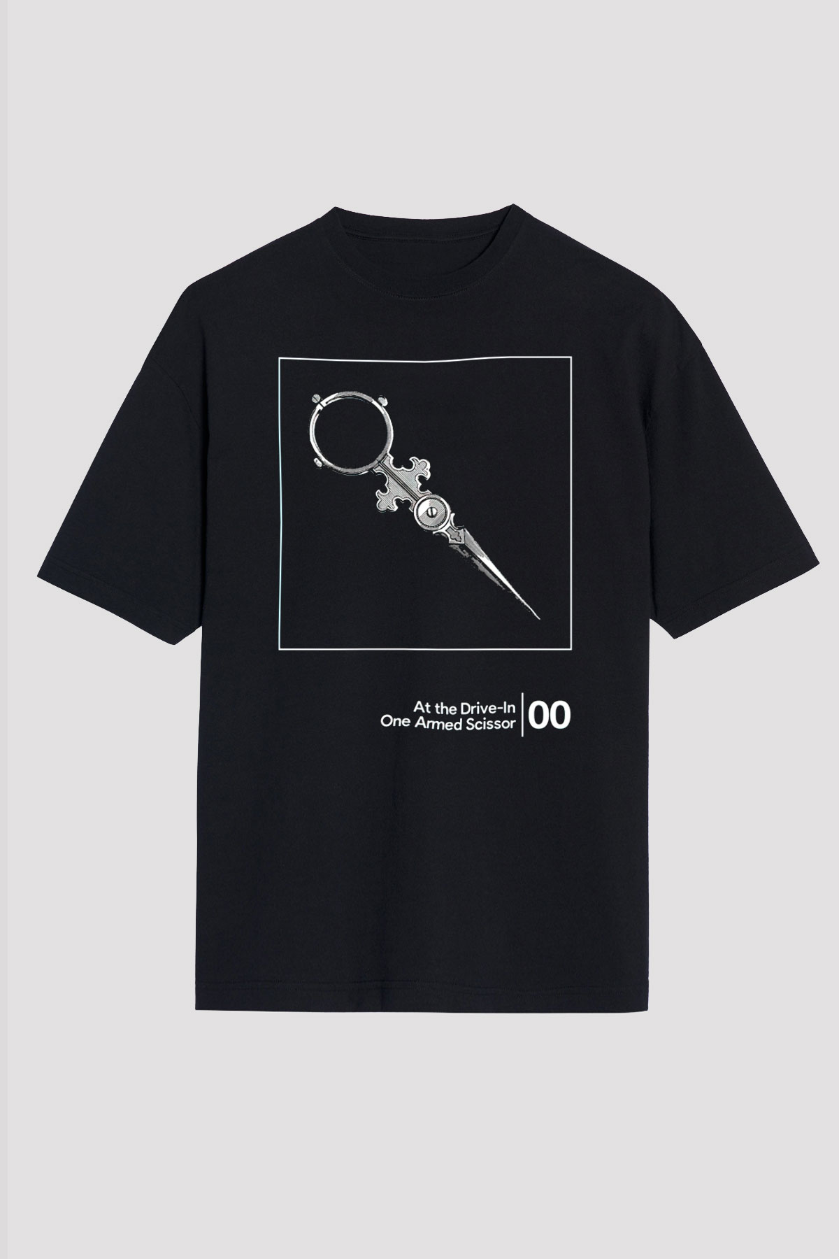 At the Drive-In Siyah Unisex Tişört T-Shirt - TişörtFabrikası