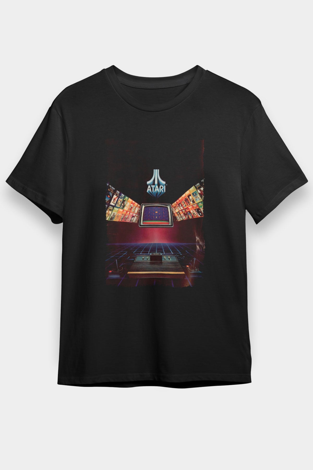 Atari Siyah Unisex Tişört