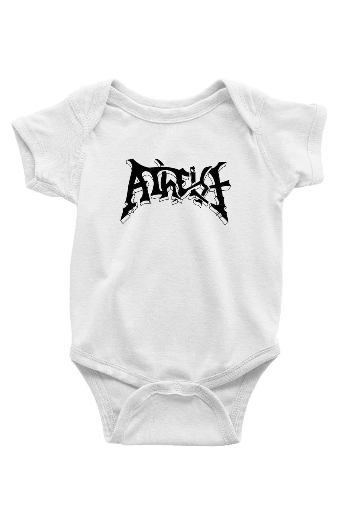 Atheist Baskılı Beyaz Unisex Bebek Body - Zıbın