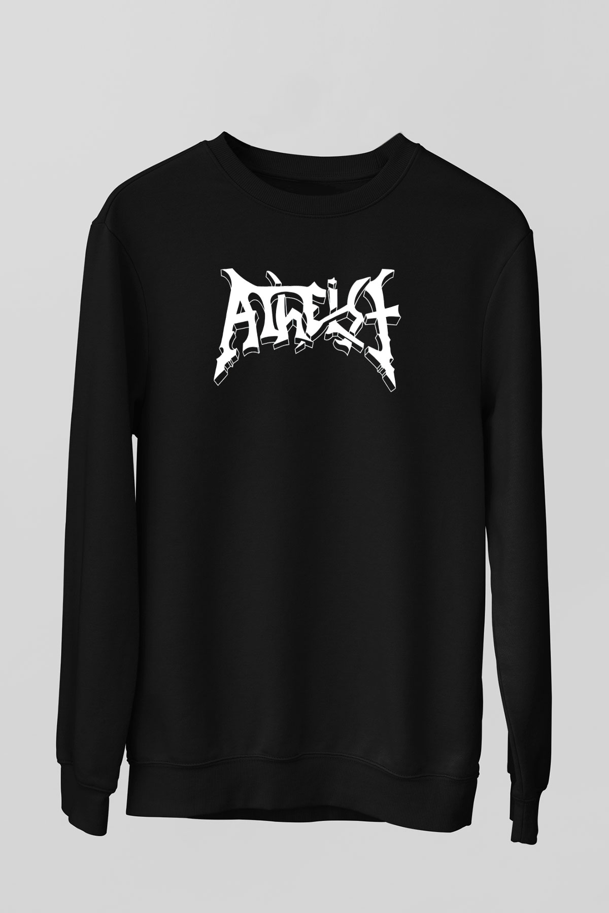 Atheist Siyah Unisex Sweatshirt