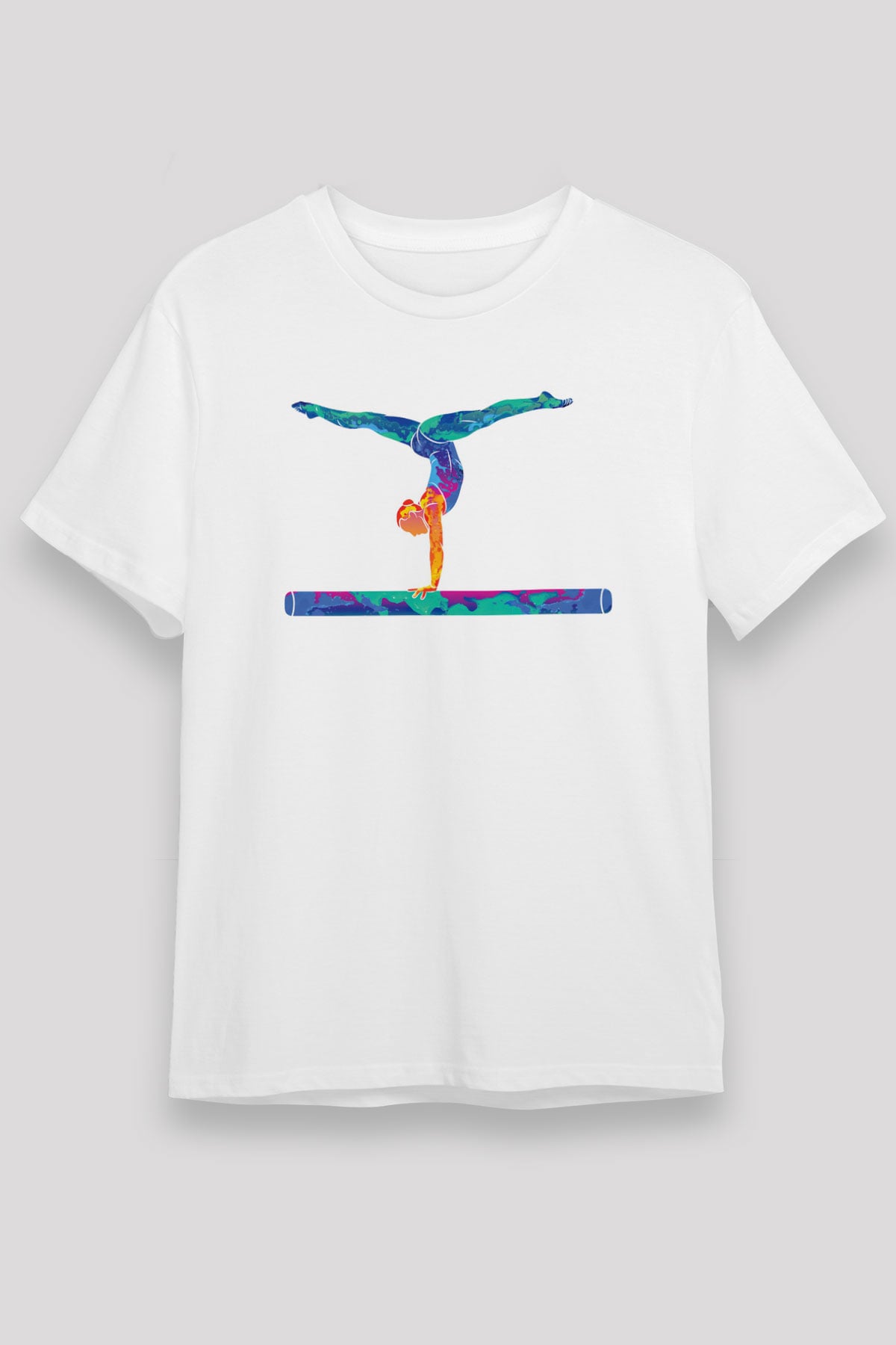 Atlet Beyaz Unisex Tişört T-Shirt - TişörtFabrikası