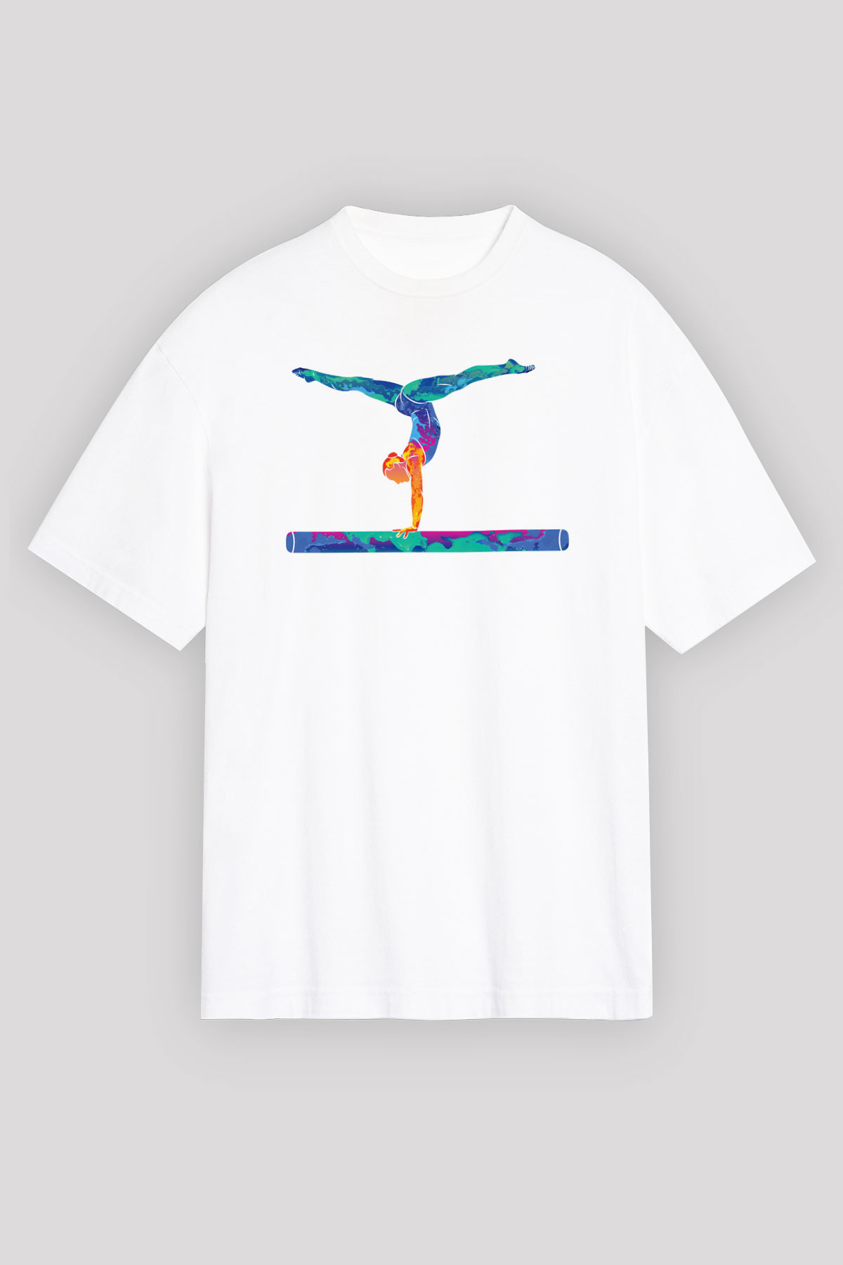 Atlet Beyaz Unisex Tişört T-Shirt - TişörtFabrikası