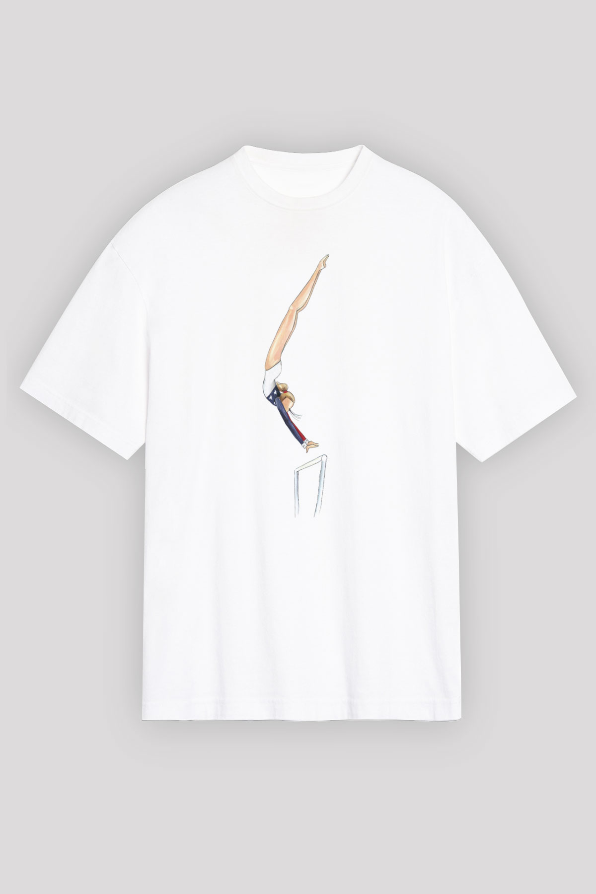 Atlet Beyaz Unisex Tişört T-Shirt - TişörtFabrikası