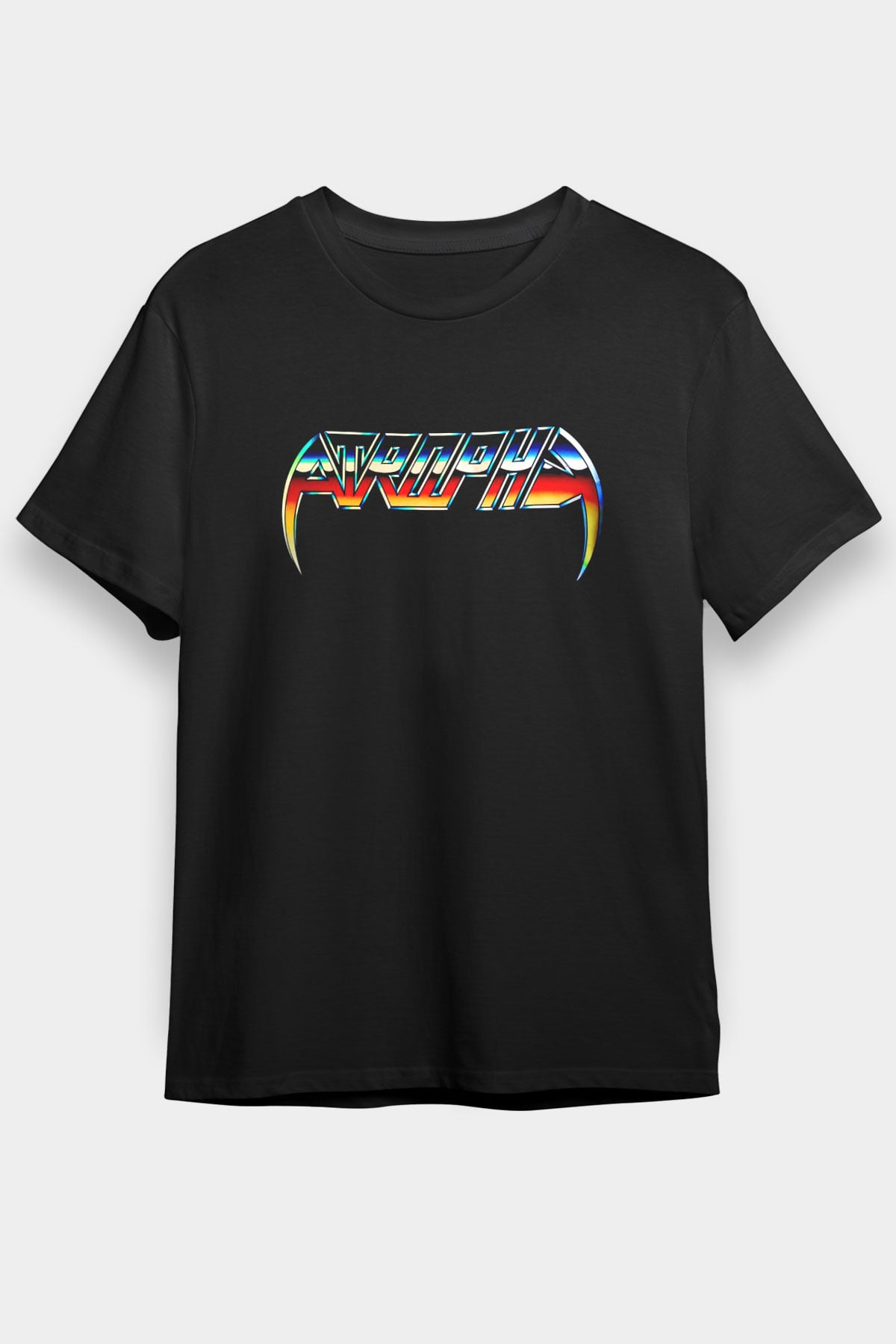 Atrophy Siyah Unisex Tişört T-Shirt - TişörtFabrikası