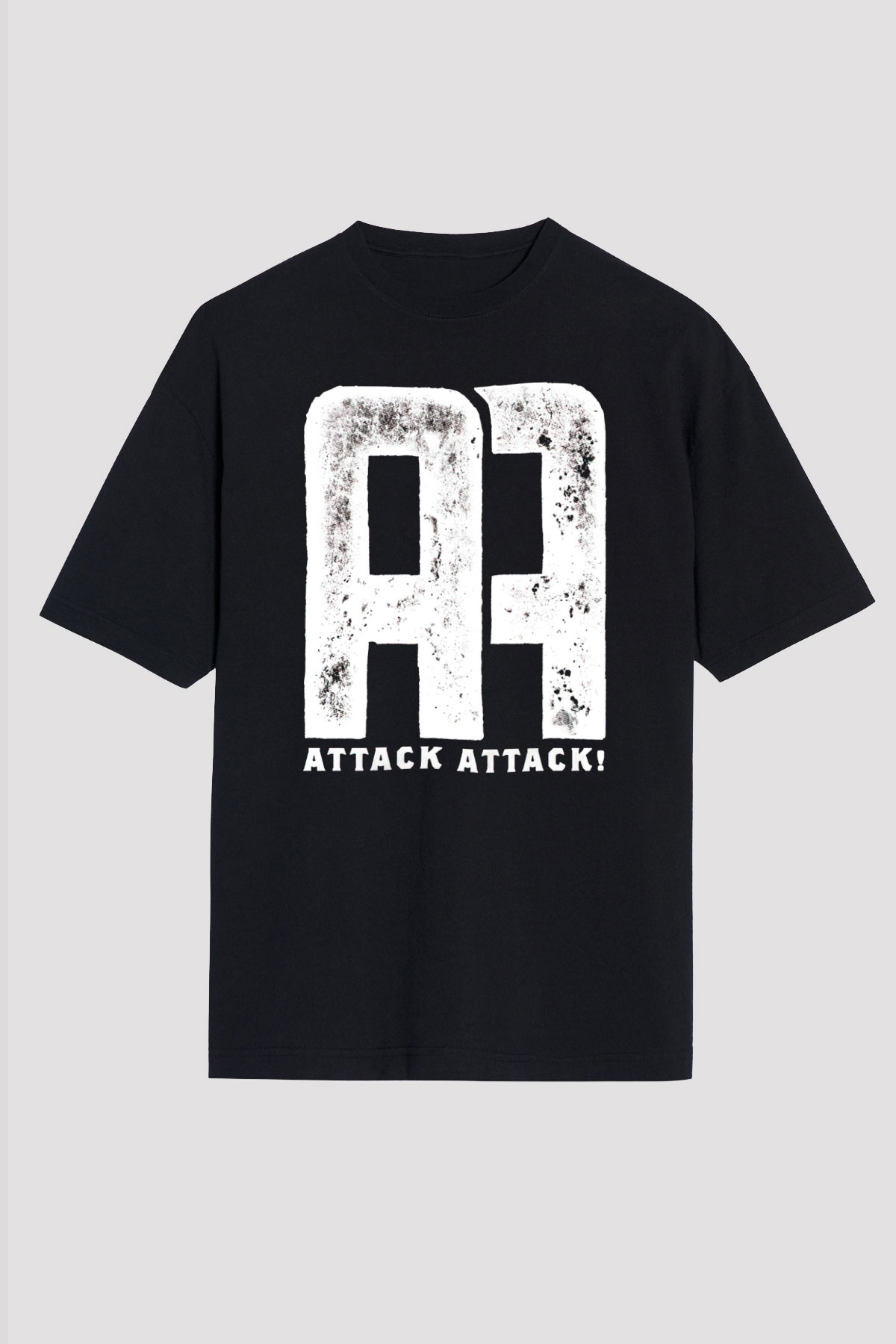 Attack Attack Siyah Unisex Tişört T-Shirt - TişörtFabrikası