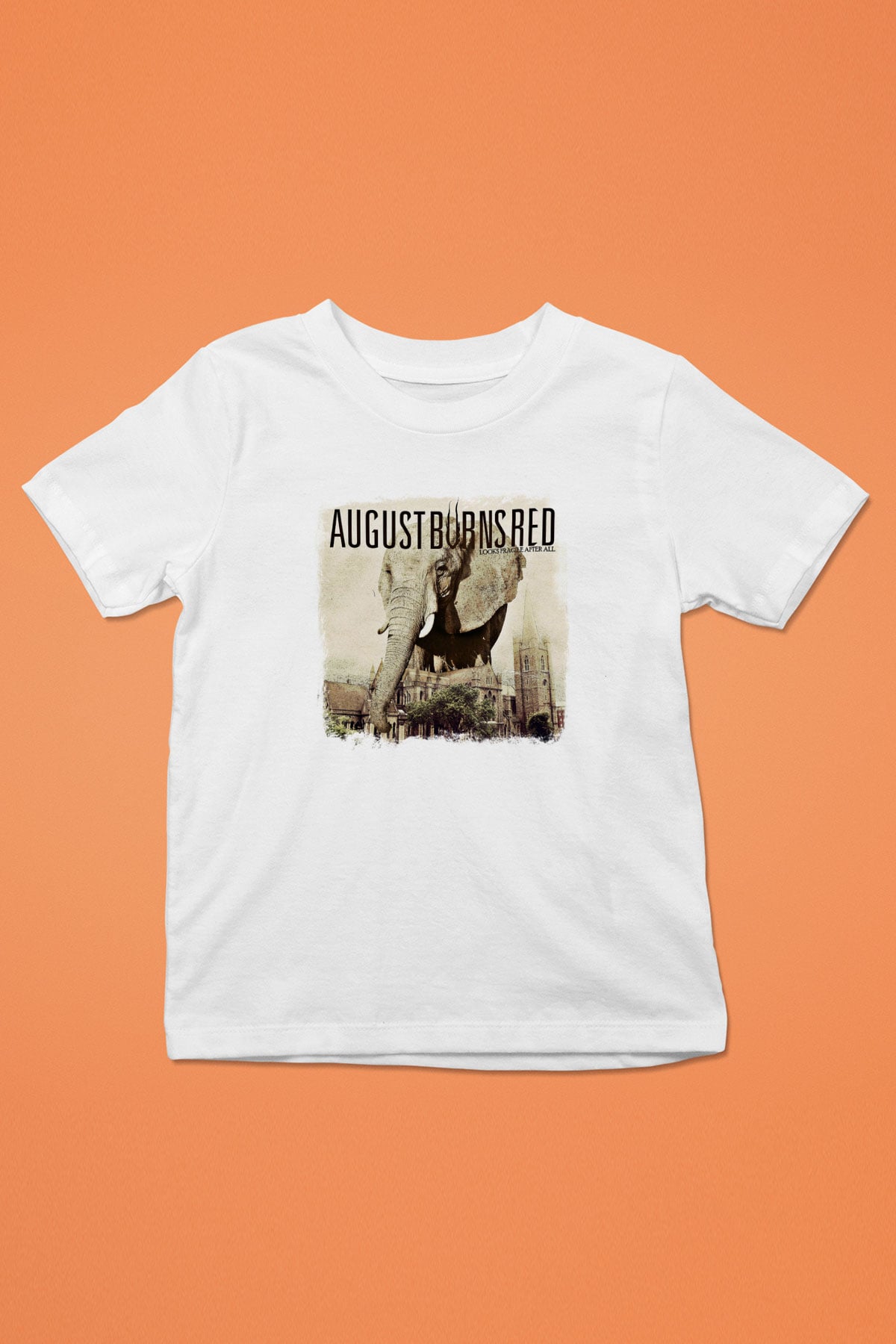 August Burns Red Baskılı Unisex Beyaz Çocuk Tişört