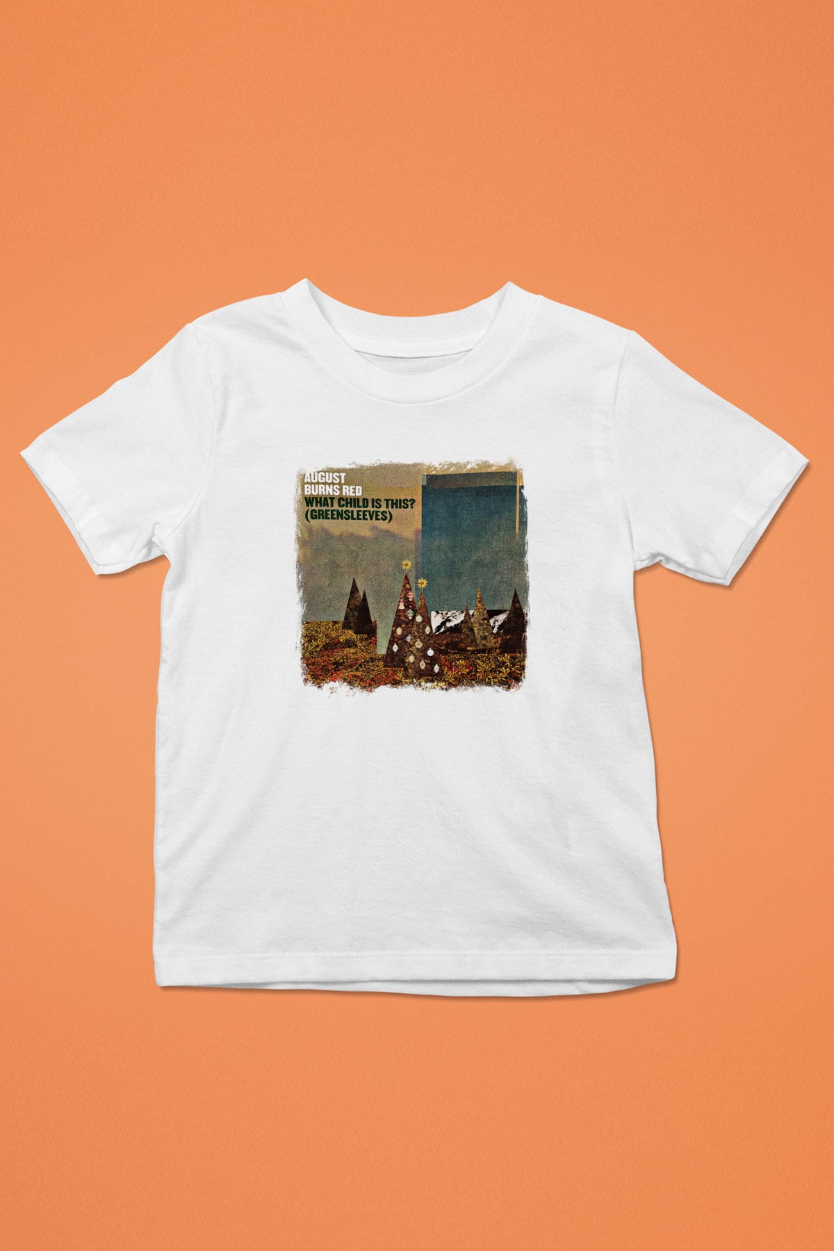 August Burns Red Baskılı Unisex Beyaz Çocuk Tişört
