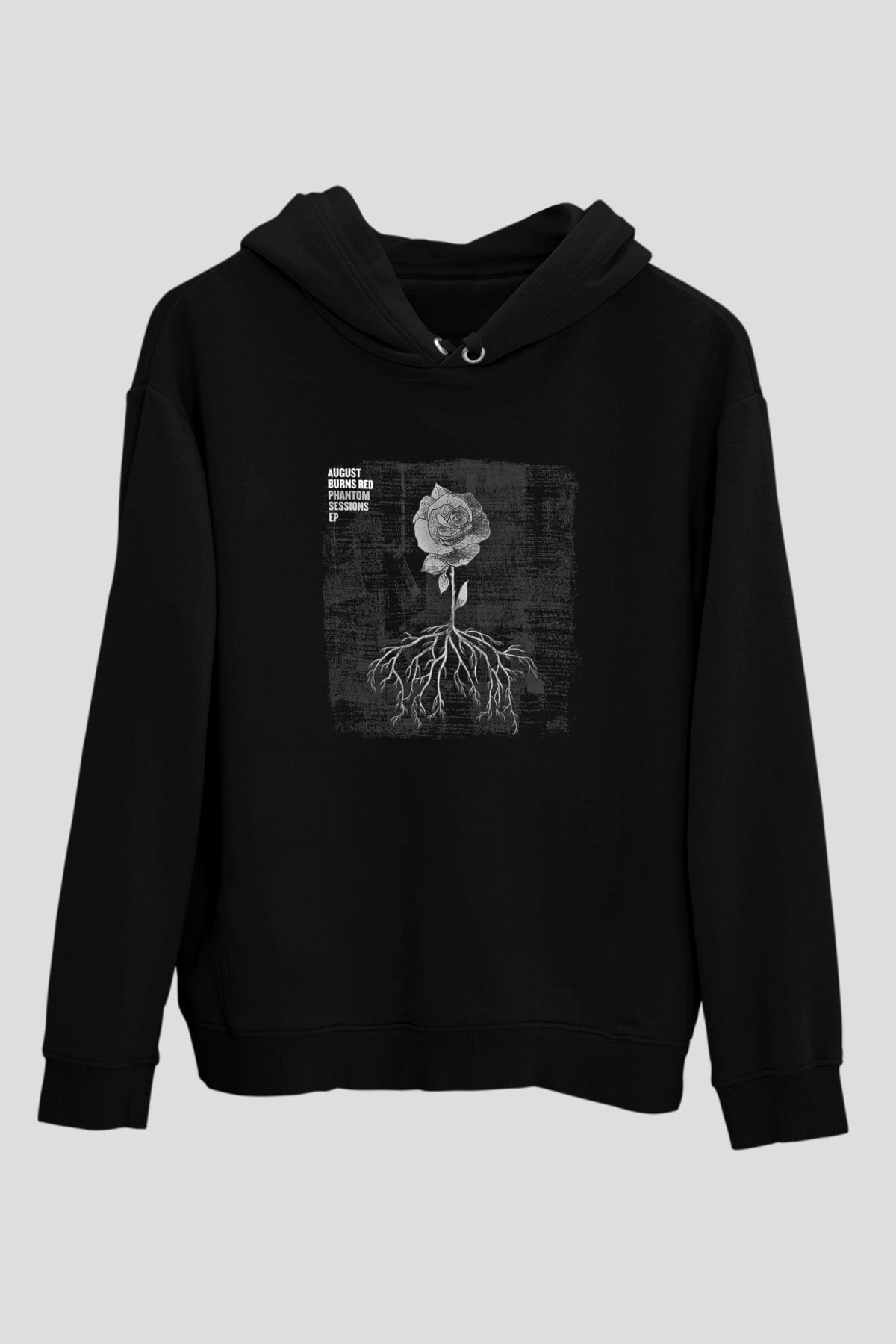 August Burns Red Baskılı Unisex Siyah Hoodie