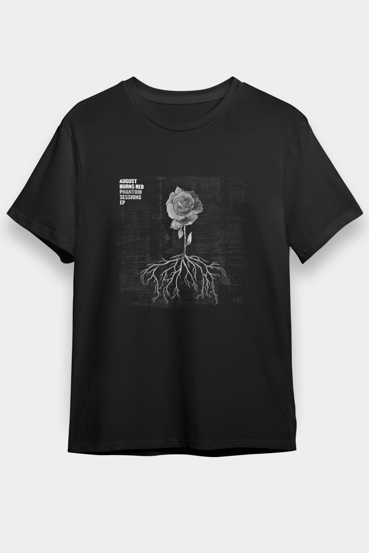 August Burns Red Baskılı Unisex Siyah Tişört