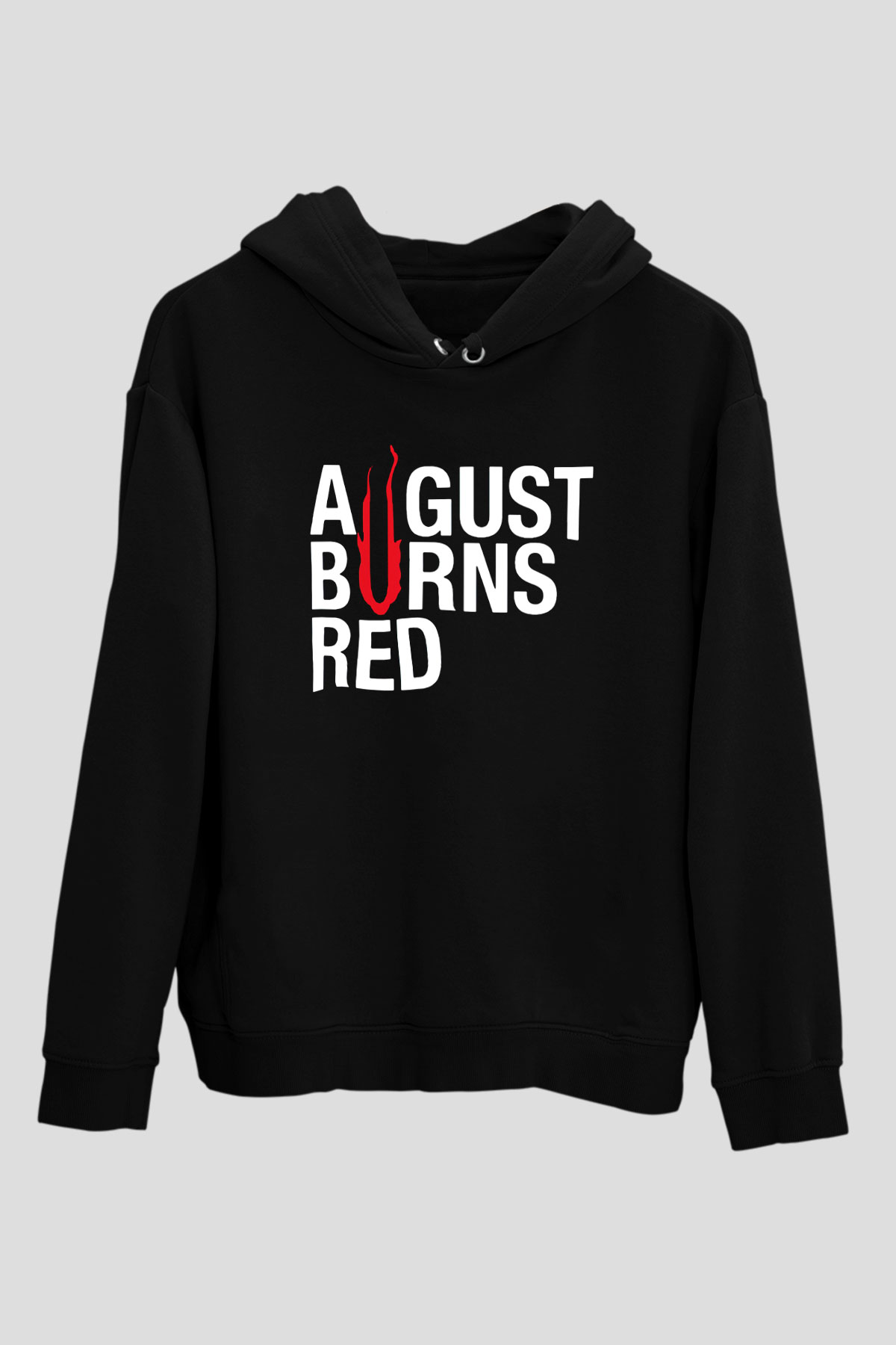 August Burns Red Siyah Unisex Hoodie