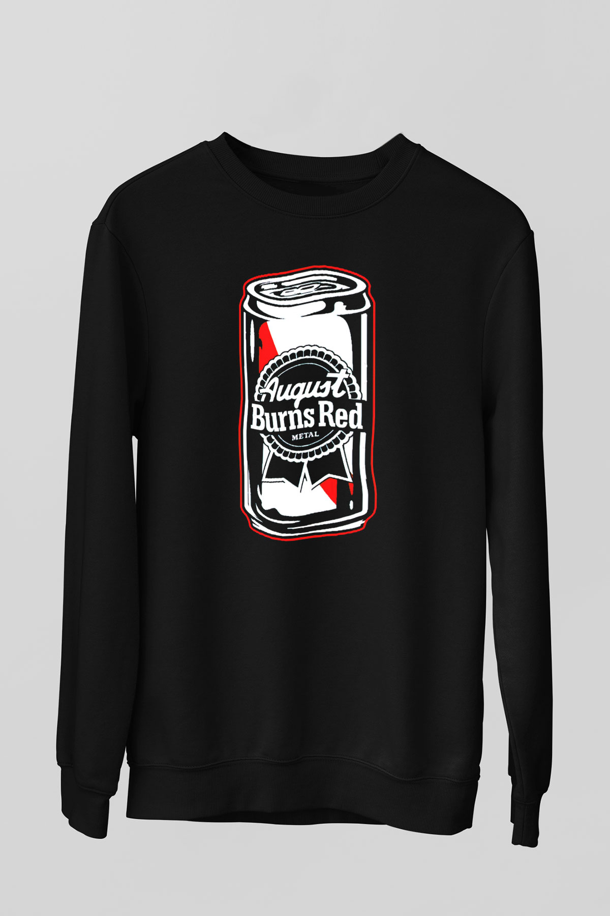 August Burns Red Siyah Unisex Sweatshirt