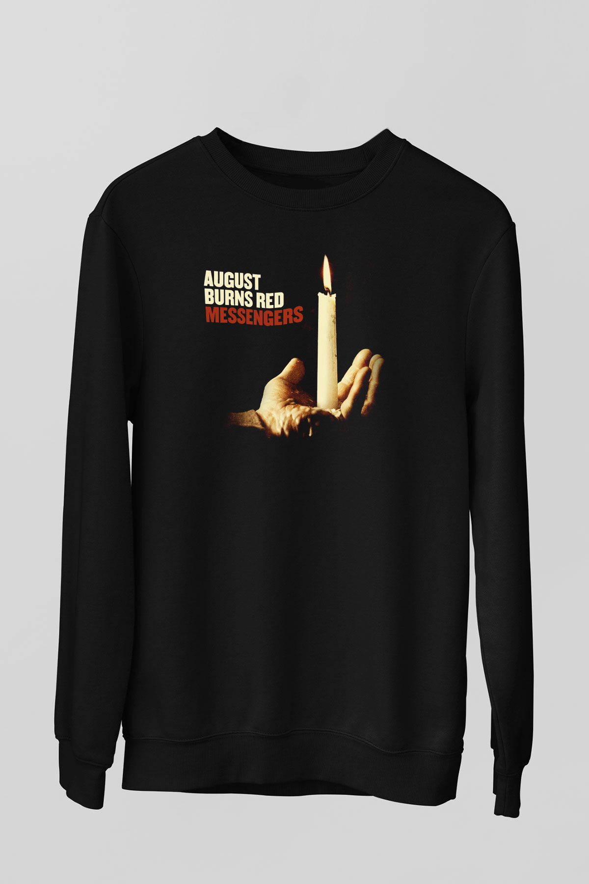 August Burns Red Siyah Unisex Sweatshirt