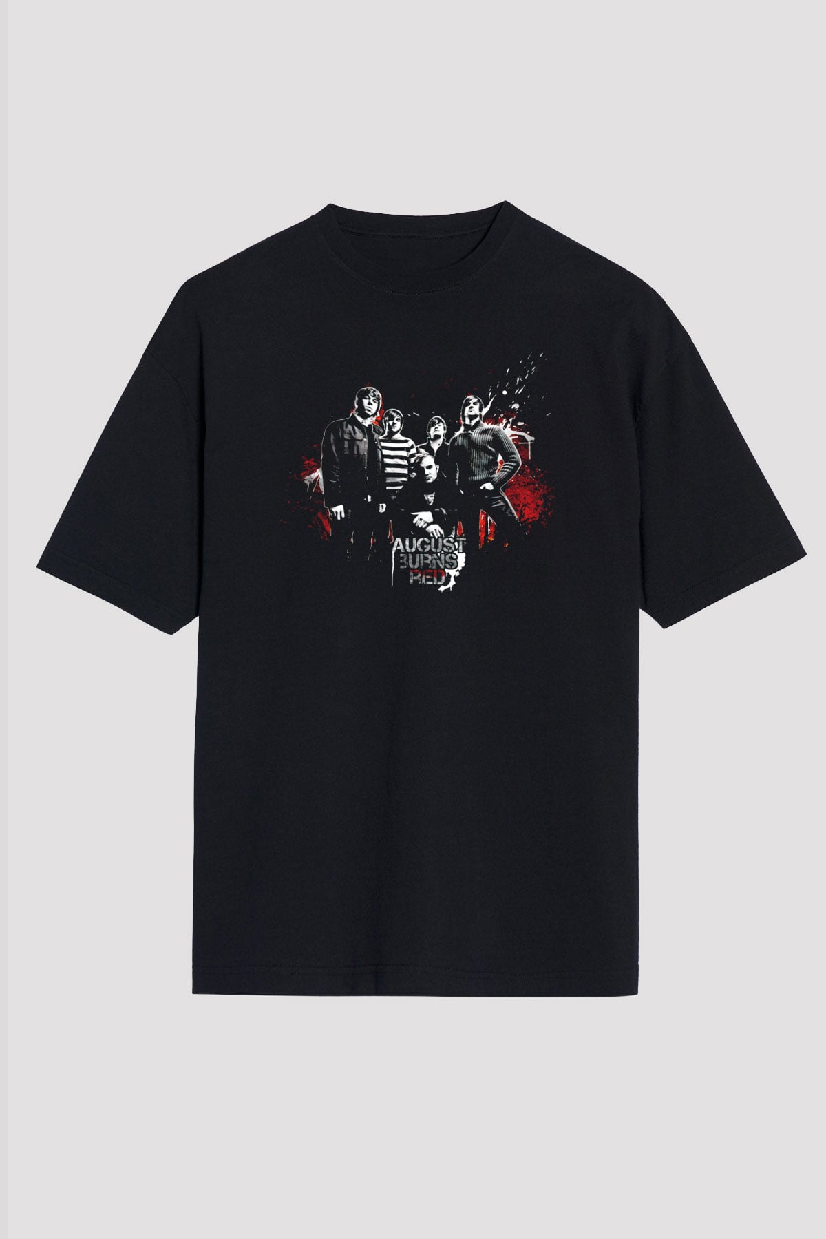 August Burns Red Siyah Unisex Tişört T-Shirt - TişörtFabrikası