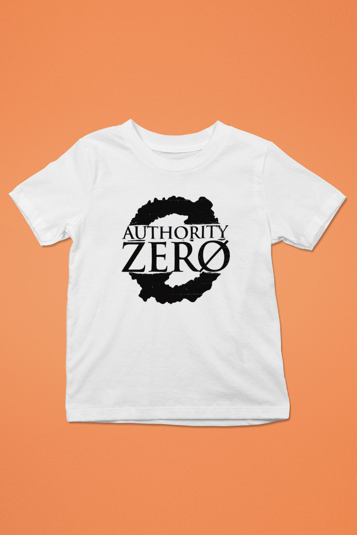 Authority Zero Beyaz Unisex Çocuk Tişört