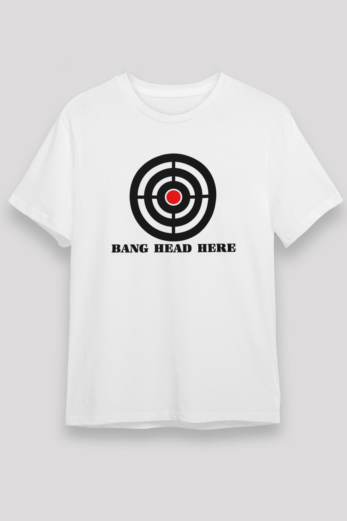 Avcı Beyaz Unisex Tişört T-Shirt - TişörtFabrikası