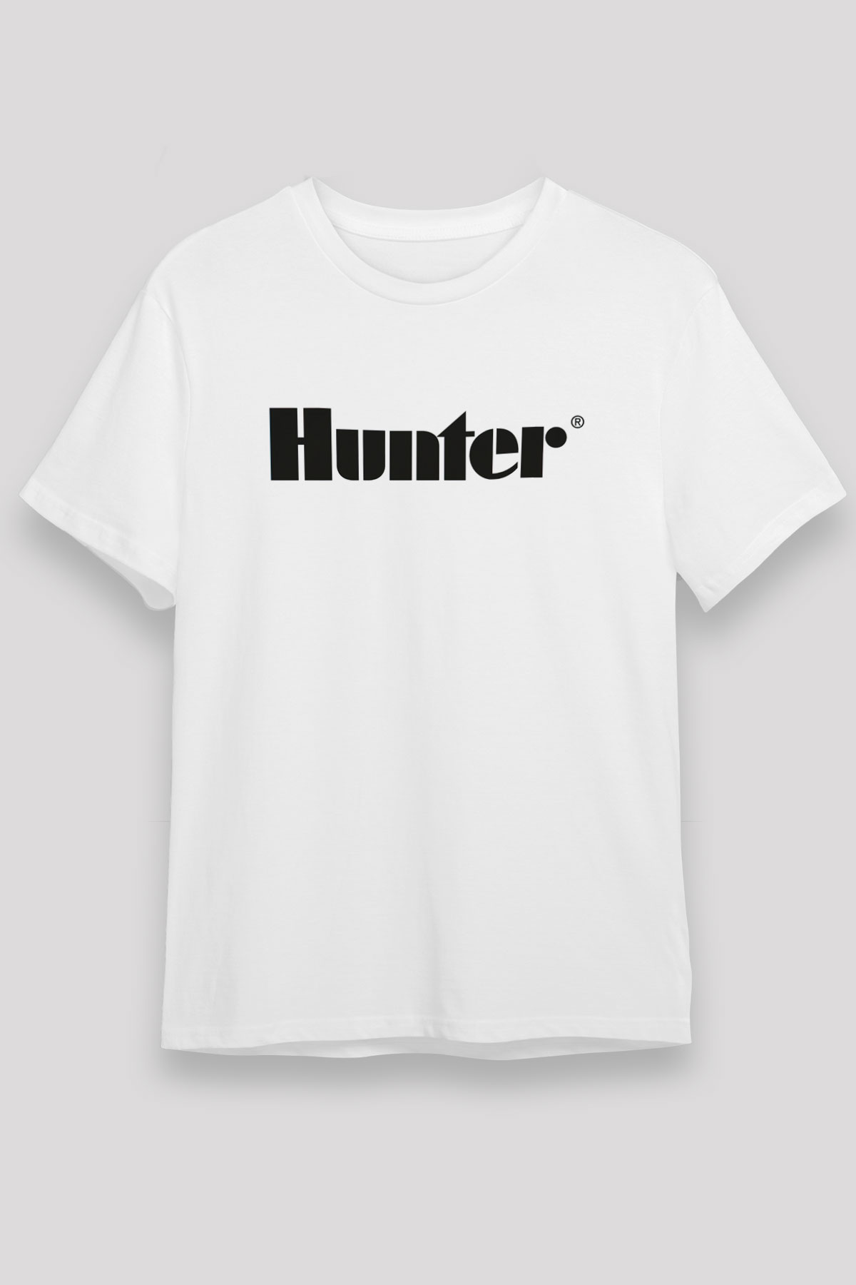 Avcı Beyaz Unisex Tişört T-Shirt - TişörtFabrikası