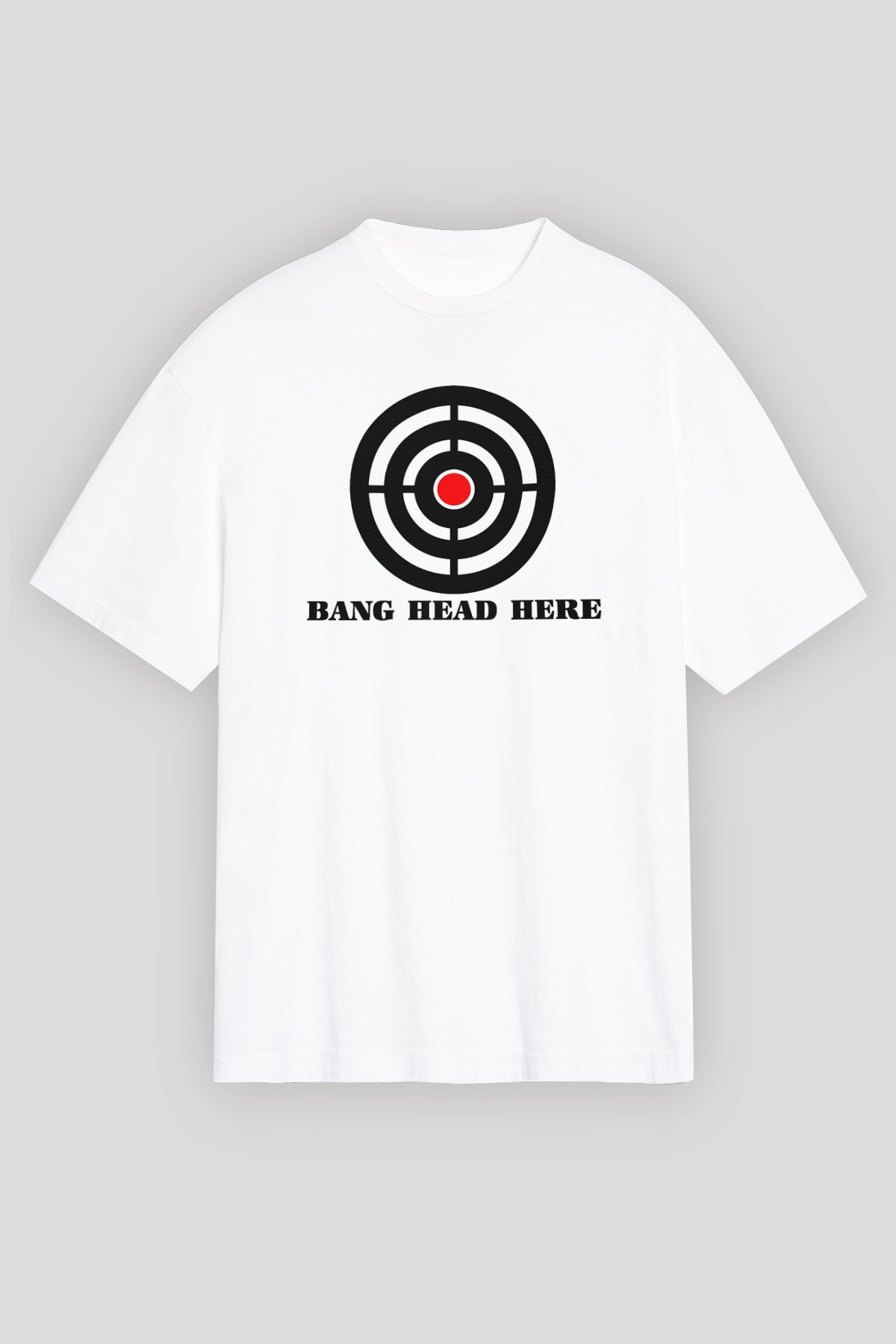 Avcı Beyaz Unisex Tişört T-Shirt - TişörtFabrikası