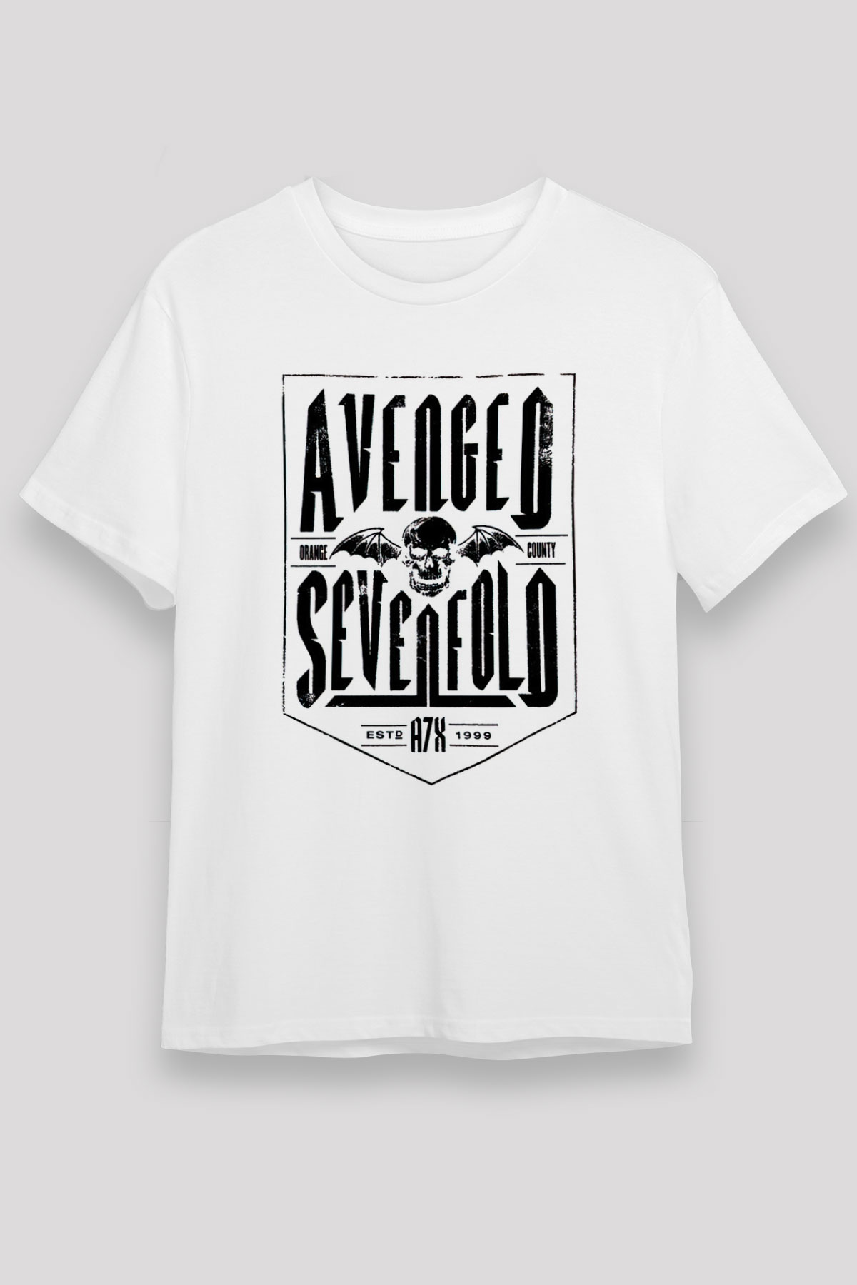 Avenged Sevenfold White Unisex Tee - STREETWEAR