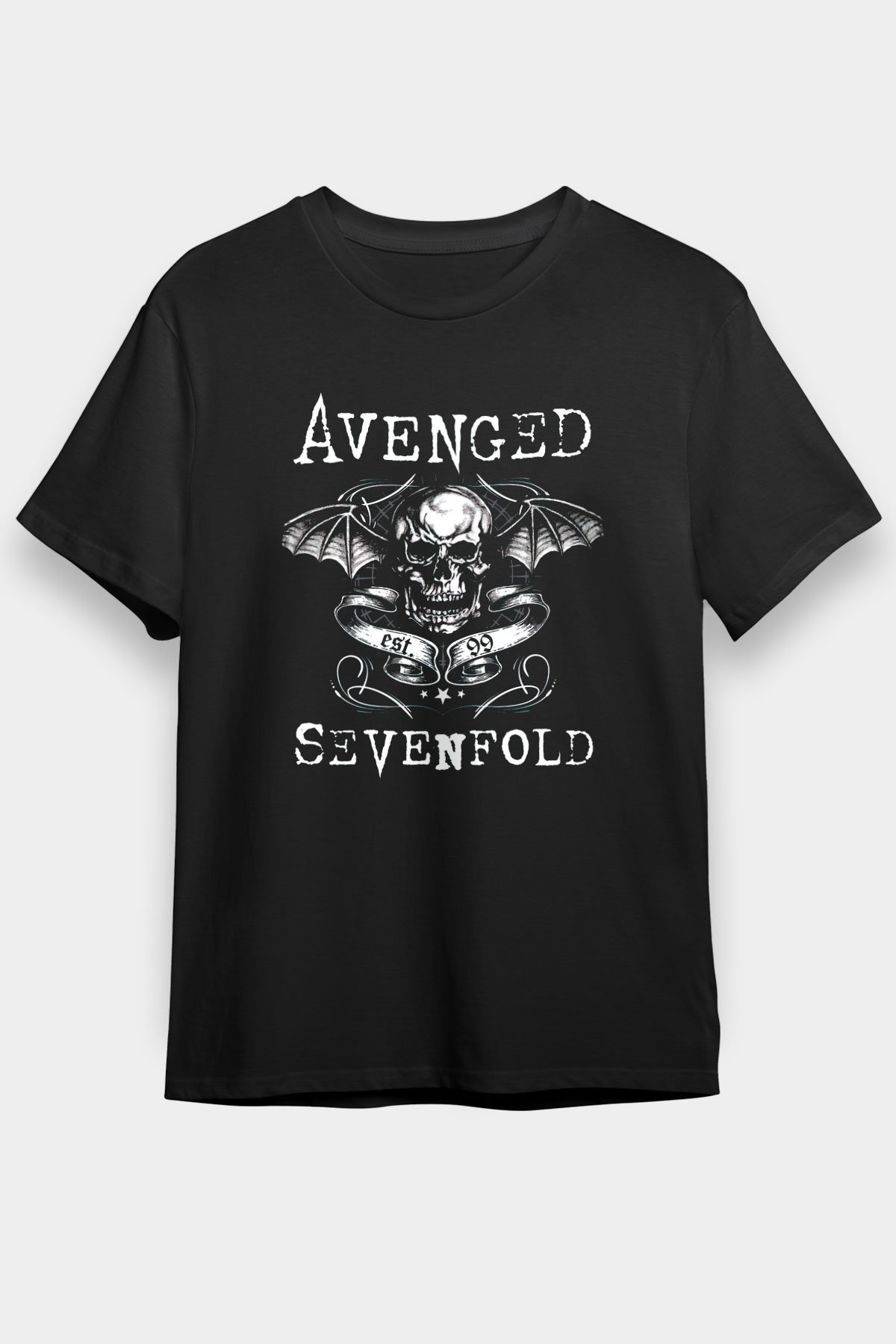 Avenged Sevenfold Black Unisex Tee - STREETWEAR