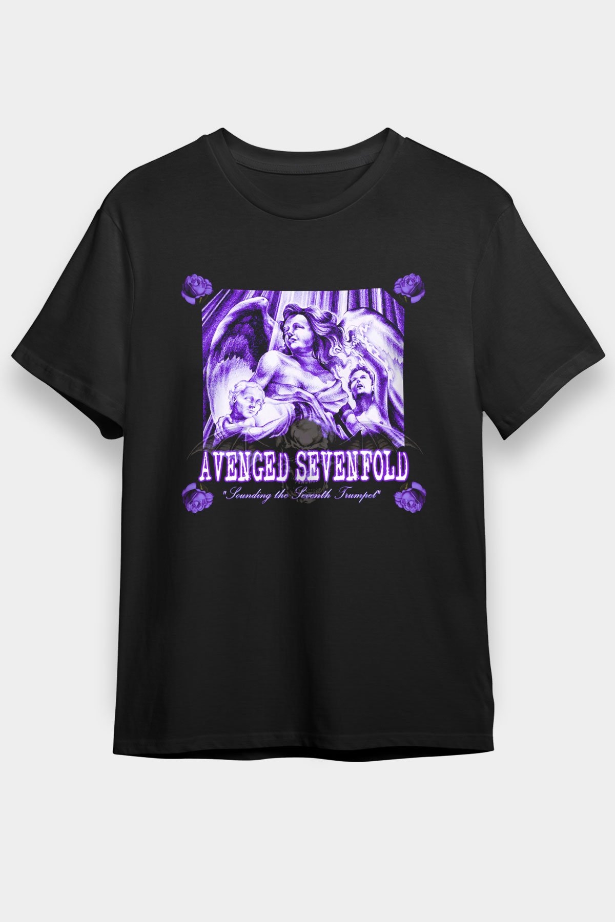 Avenged Sevenfold Black Unisex Tee - STREETWEAR