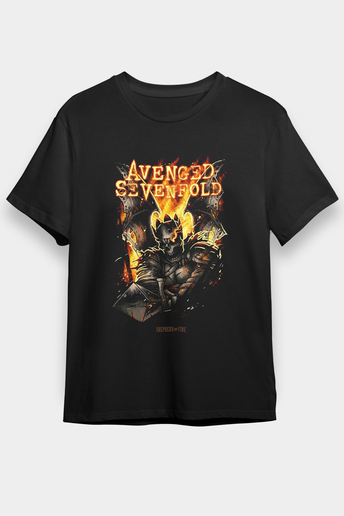 Avenged Sevenfold Black Unisex Tee - STREETWEAR