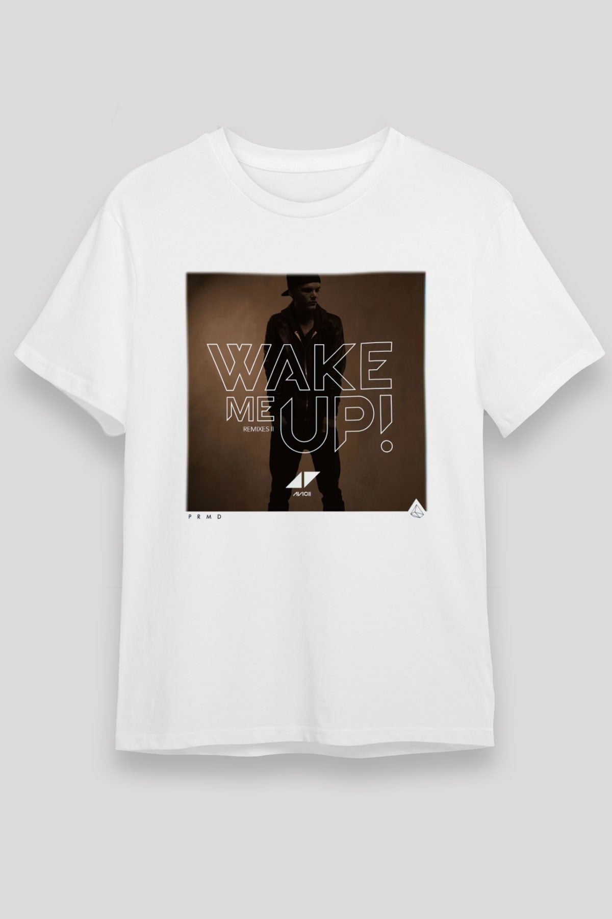 Avicii Beyaz Unisex Tişört T-Shirt - TişörtFabrikası