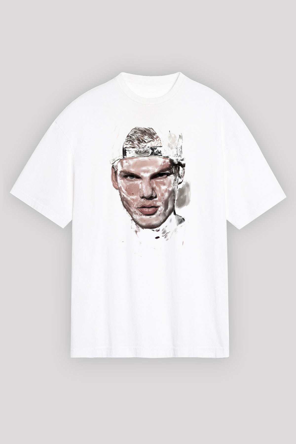 Avicii Beyaz Unisex Tişört T-Shirt - TişörtFabrikası