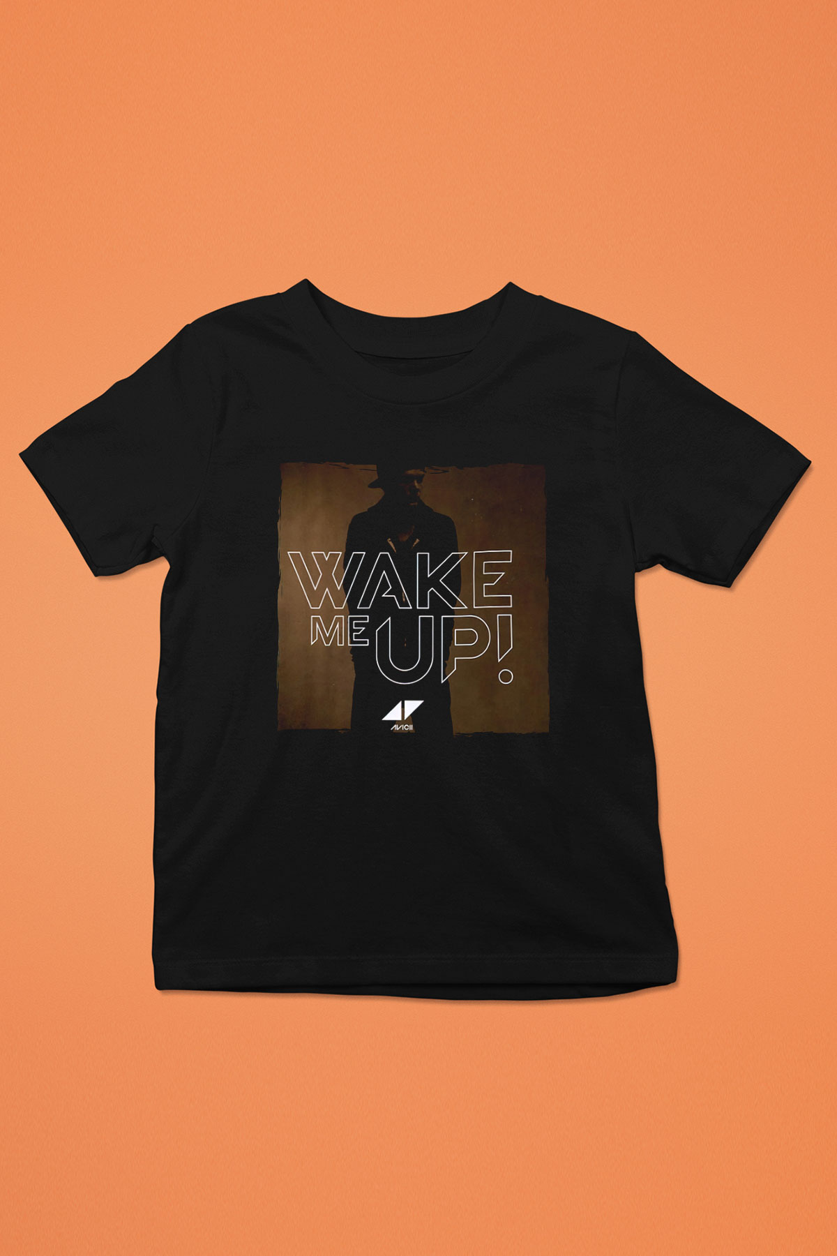 Avicii Siyah Unisex Çocuk Tişört