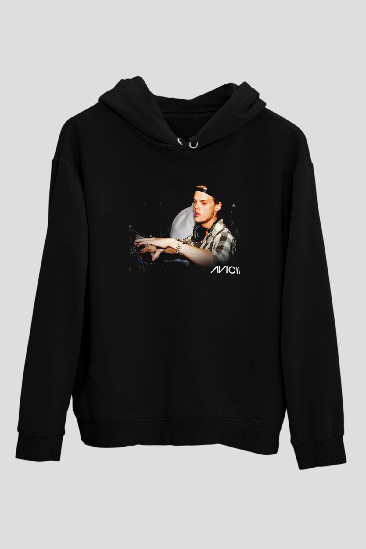 Avicii Siyah Unisex Hoodie