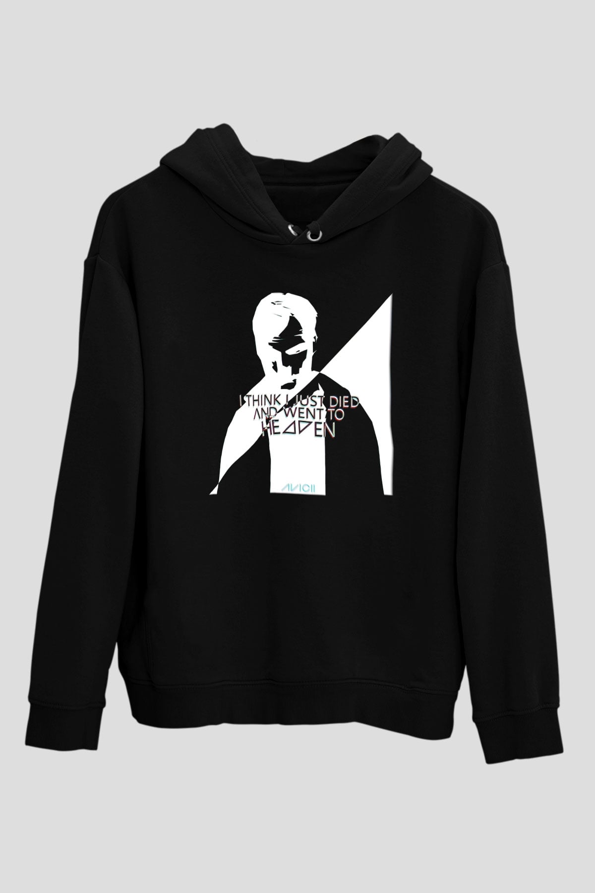 Avicii Siyah Unisex Hoodie