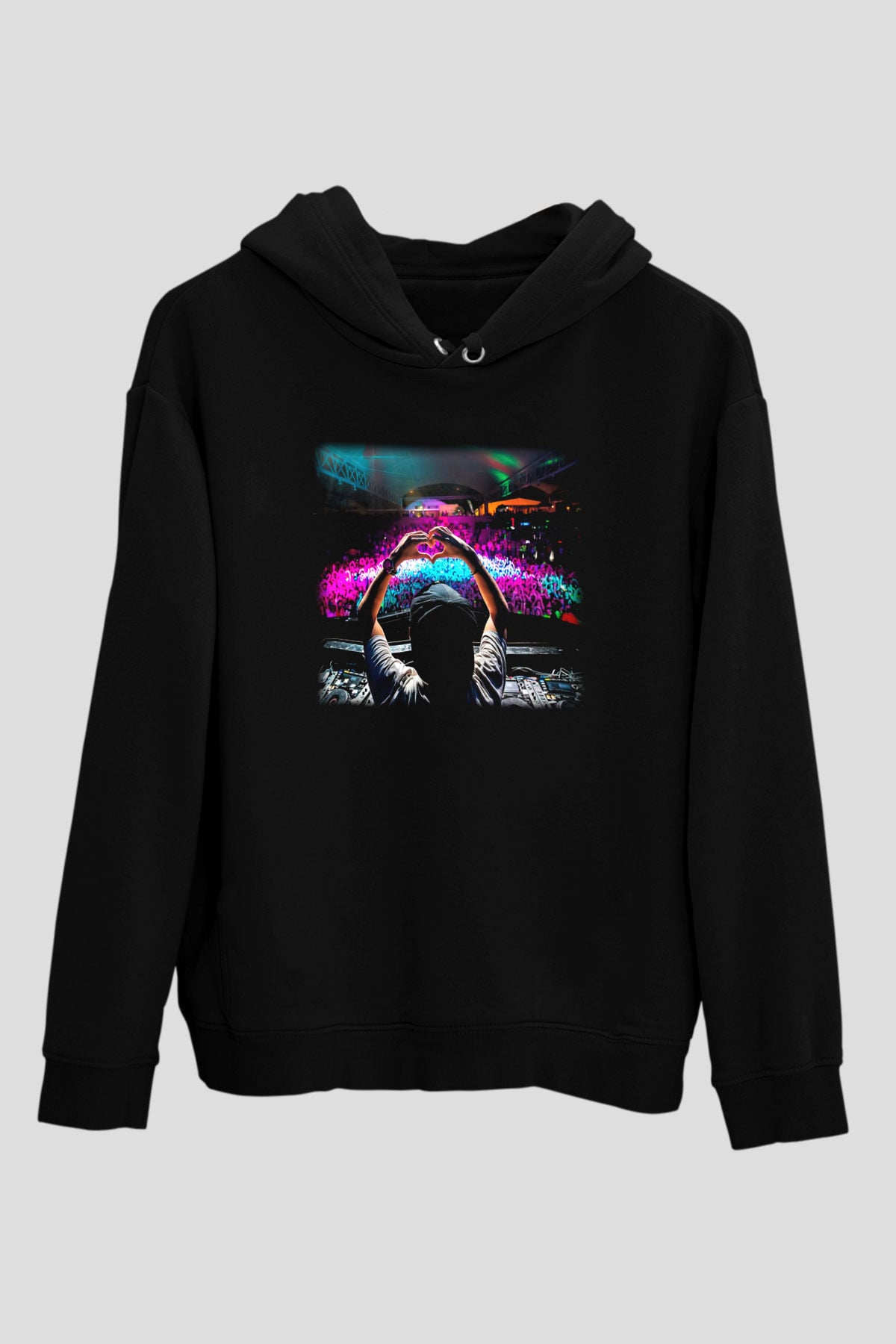Avicii Siyah Unisex Hoodie