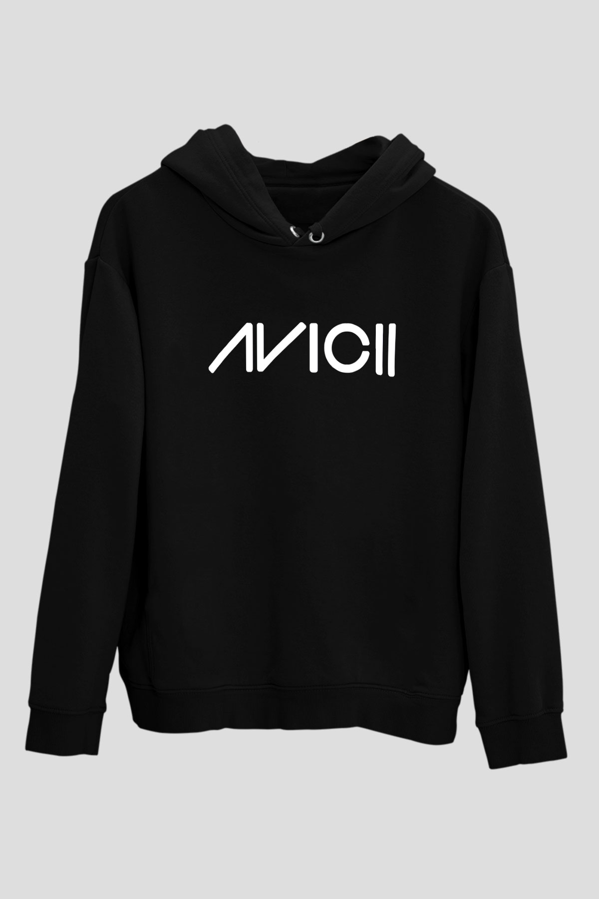 Avicii Siyah Unisex Hoodie