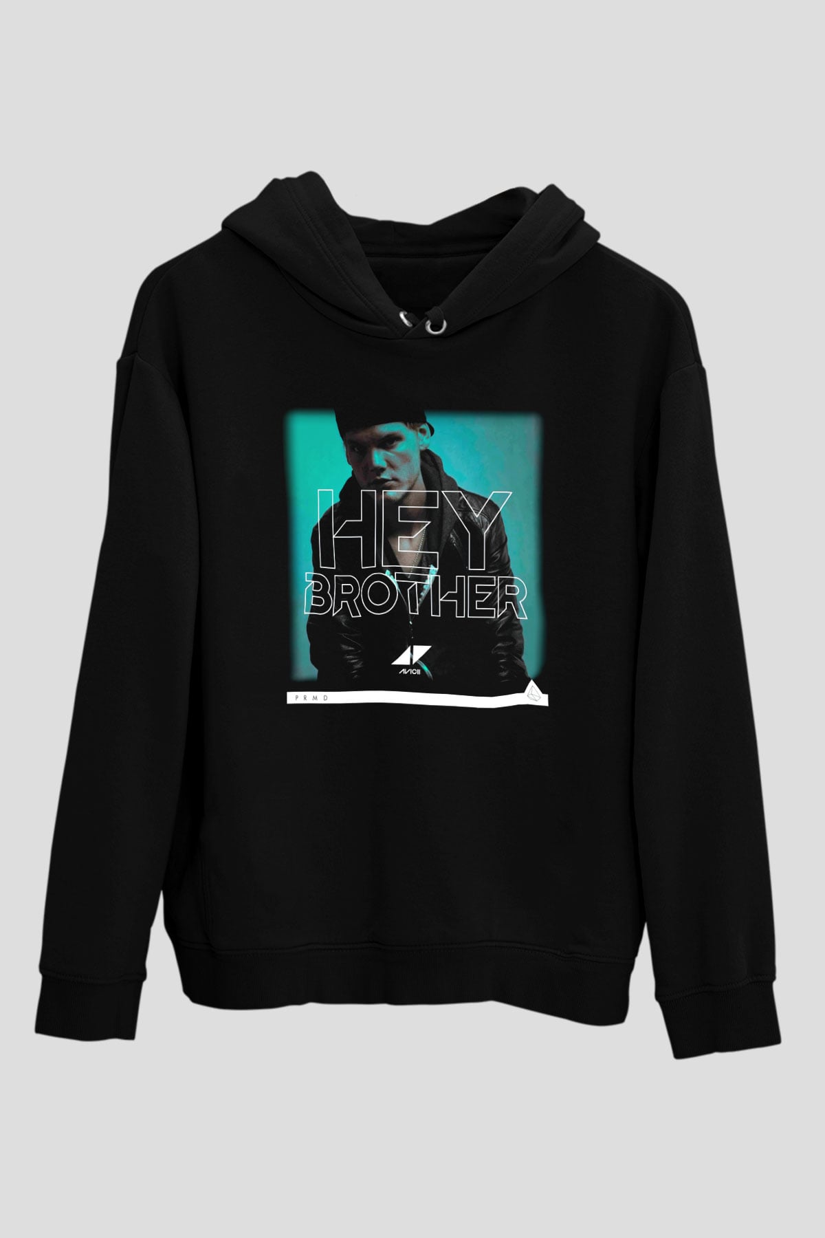 Avicii Siyah Unisex Hoodie