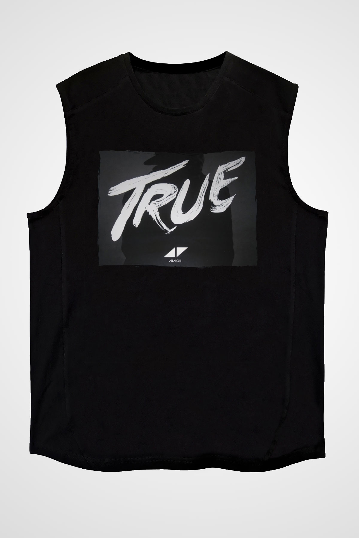 Avicii Siyah Unisex Kolsuz Tişört