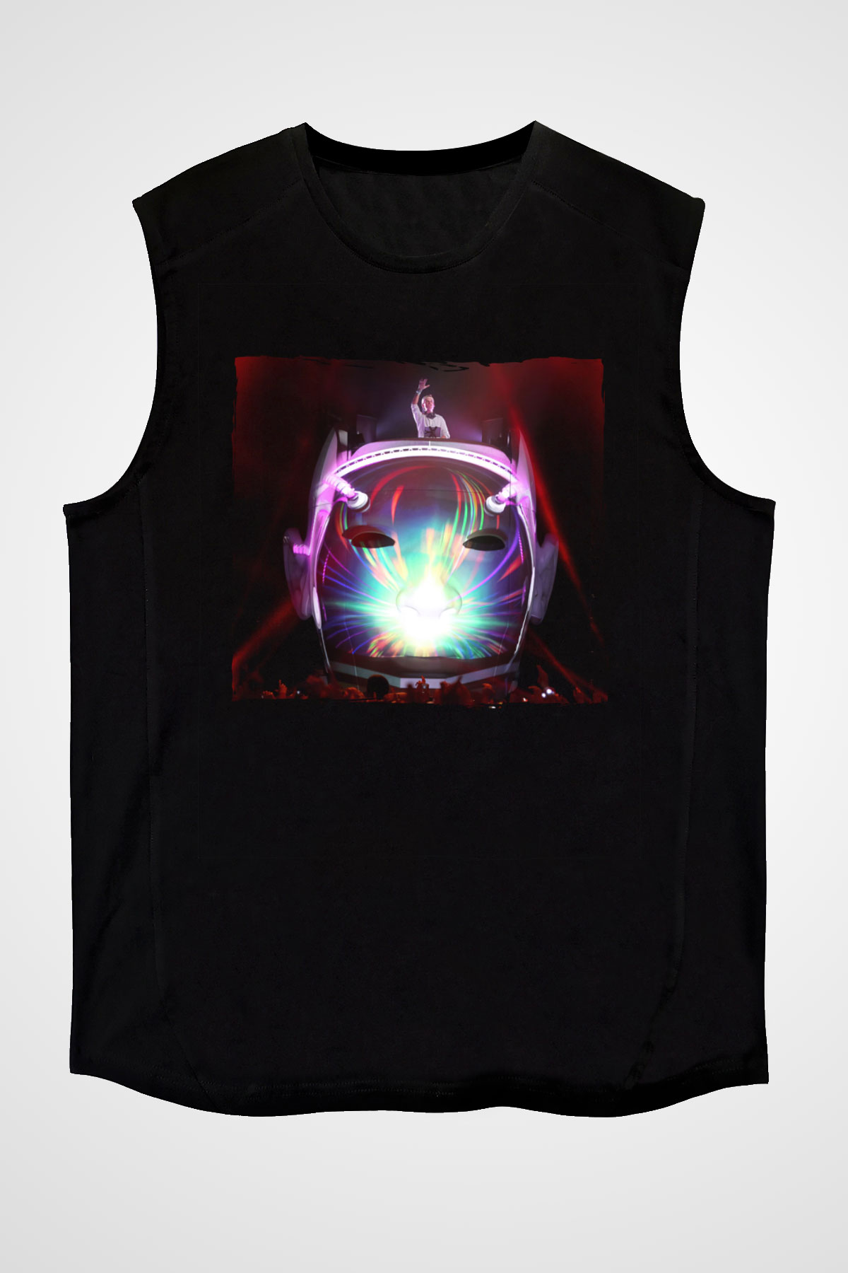 Avicii Siyah Unisex Kolsuz Tişört