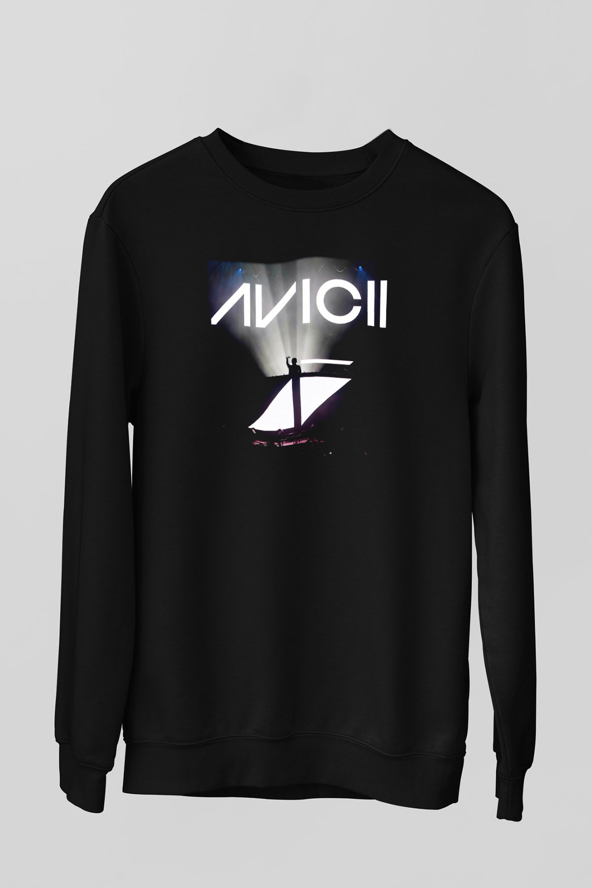 Avicii Siyah Unisex Sweatshirt