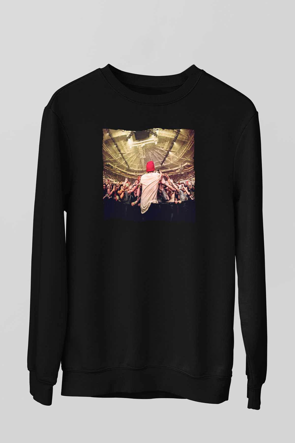 Avicii Siyah Unisex Sweatshirt