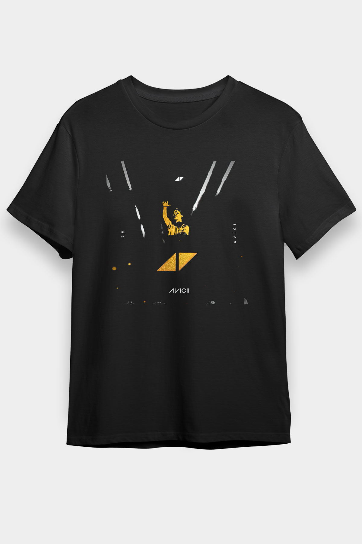 Avicii Siyah Unisex Tişört T-Shirt - TişörtFabrikası
