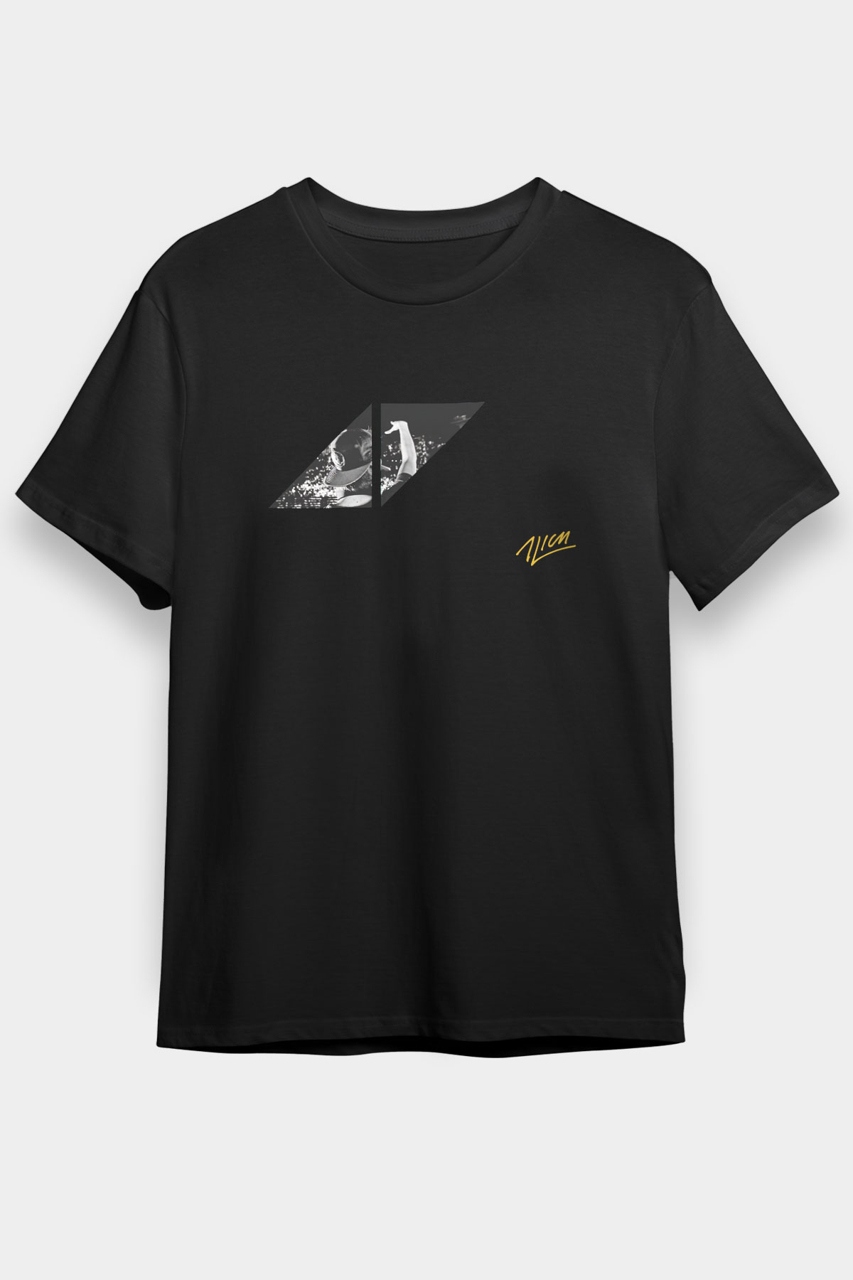 Avicii Siyah Unisex Tişört T-Shirt - TişörtFabrikası