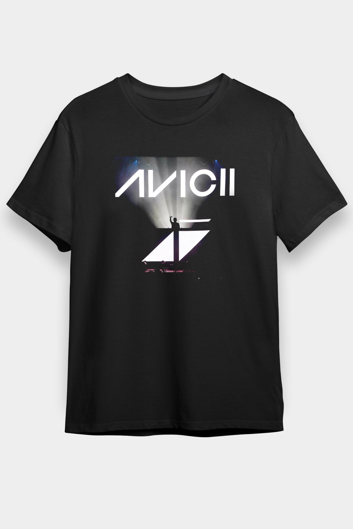 Avicii Siyah Unisex Tişört T-Shirt - TişörtFabrikası